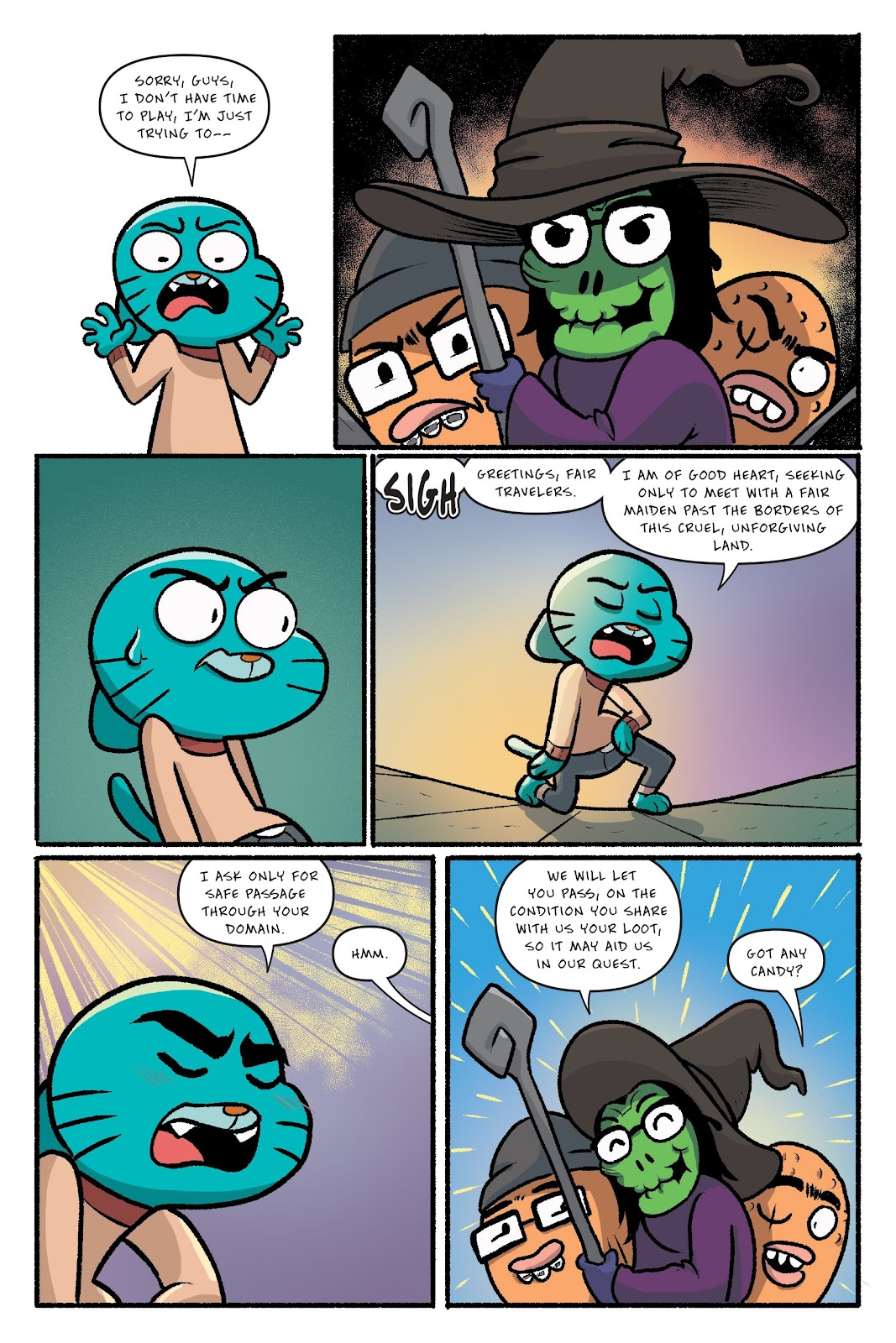 The Amazing World of Gumball: The Storm issue TPB - Page 113