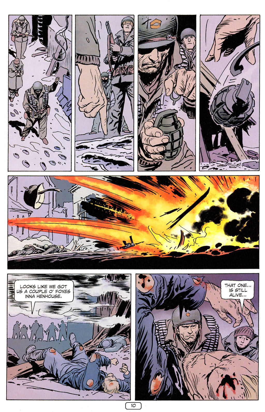 Read online Sgt. Rock: The Prophecy comic -  Issue #6 - 10