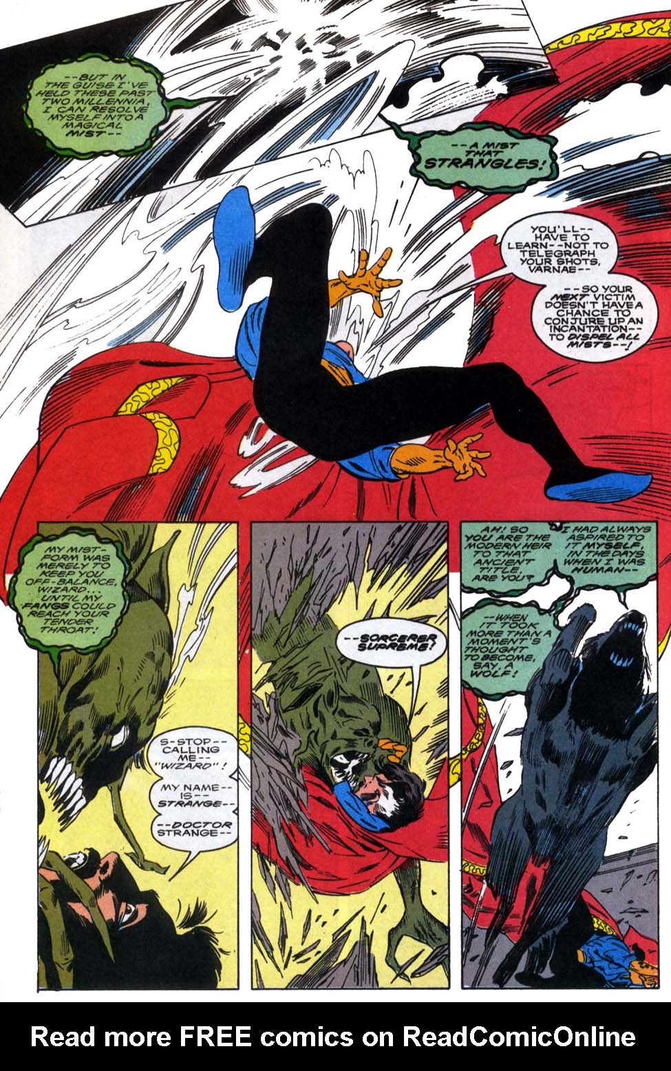 Read online Doctor Strange: Sorcerer Supreme comic -  Issue #18 - 16