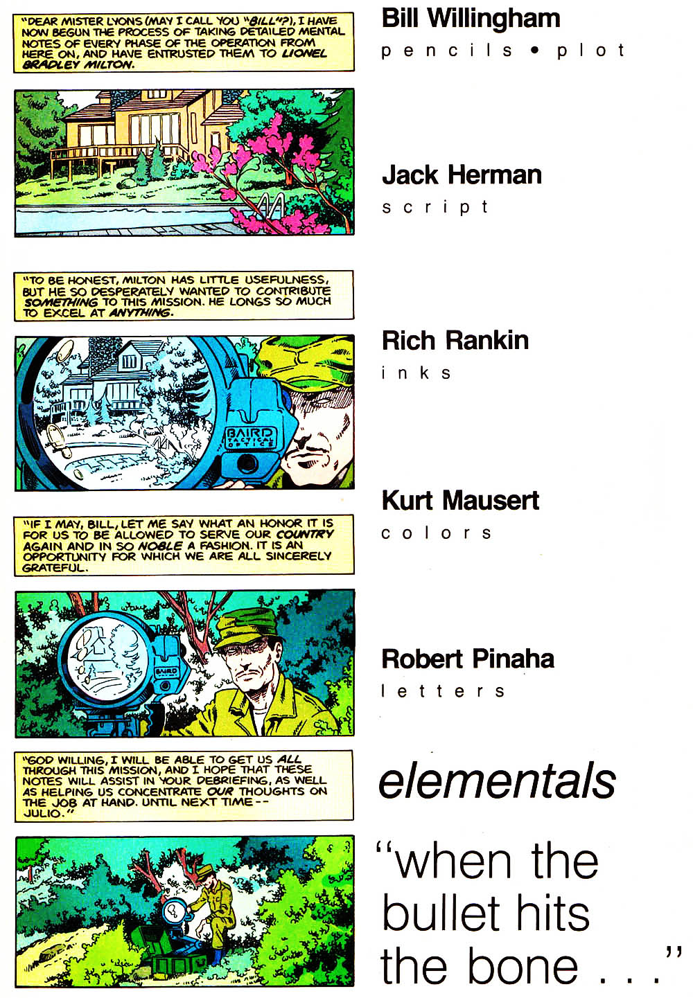 Read online Elementals (1984) comic -  Issue #10 - 5