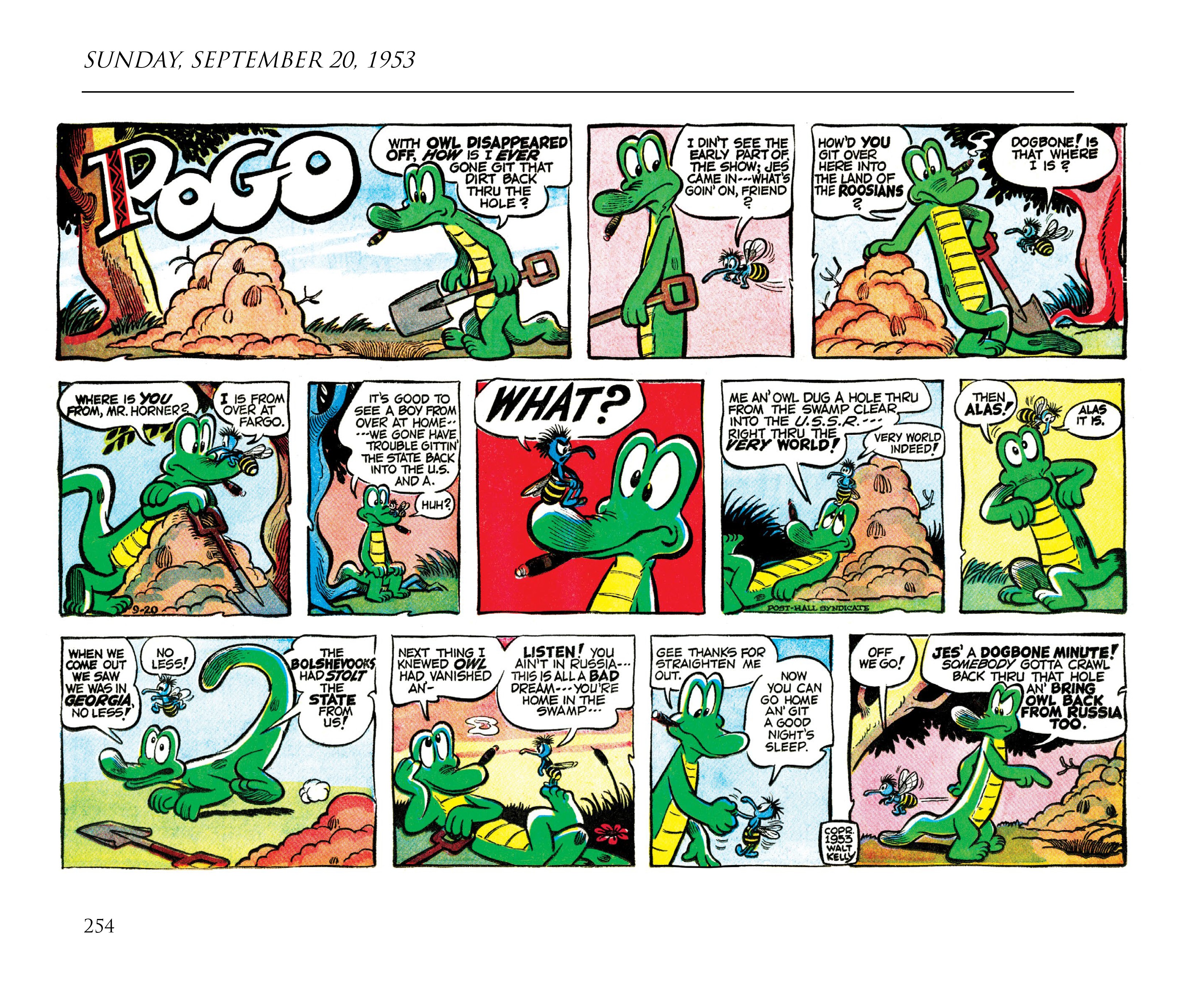 Read online Pogo by Walt Kelly: The Complete Syndicated Comic Strips comic -  Issue # TPB 3 (Part 3) - 66