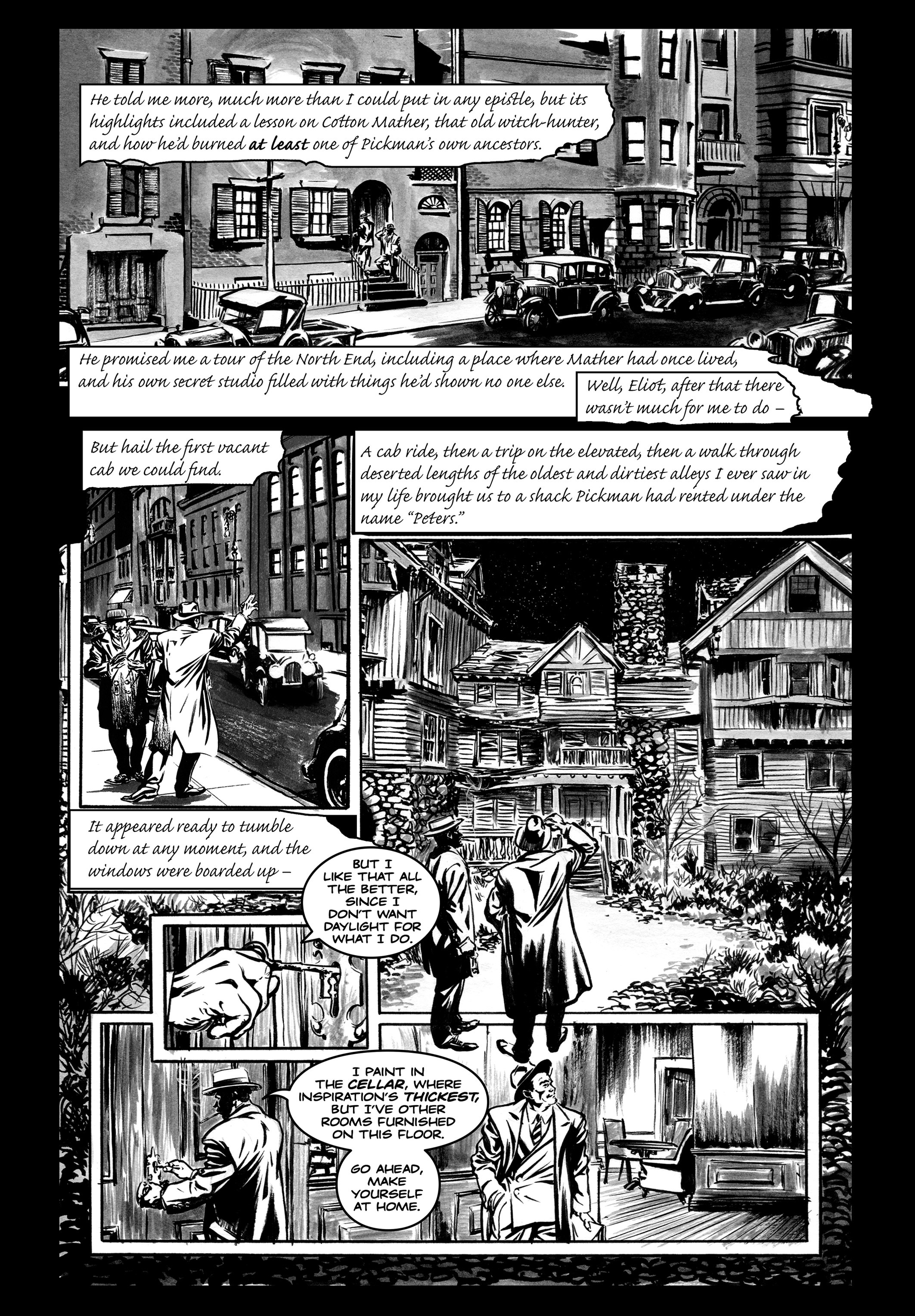 Read online Mythos: Lovecraft's Worlds comic -  Issue #1 - 8