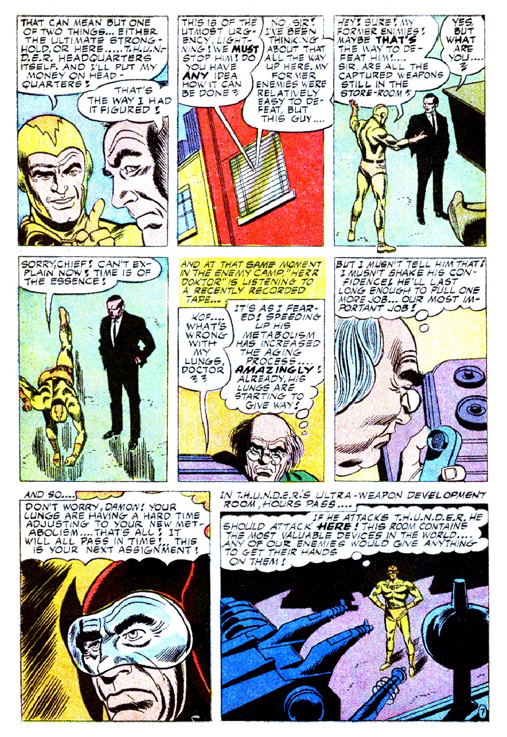 Read online T.H.U.N.D.E.R. Agents (1965) comic -  Issue #12 - 22