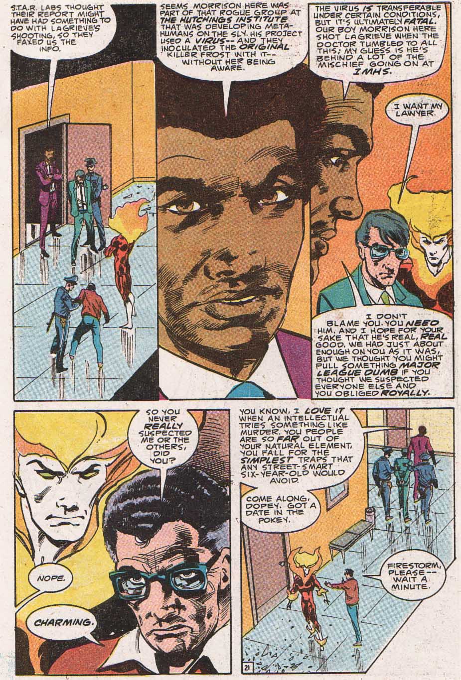 Read online Firestorm, the Nuclear Man comic -  Issue #94 - 22