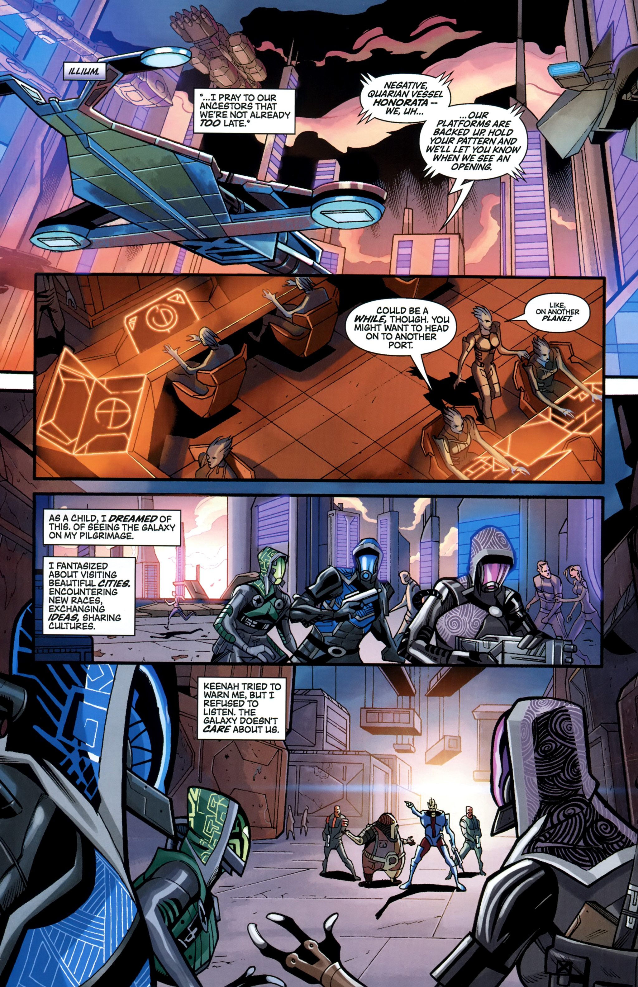 Read online Mass Effect: Homeworlds comic -  Issue #2 - 13