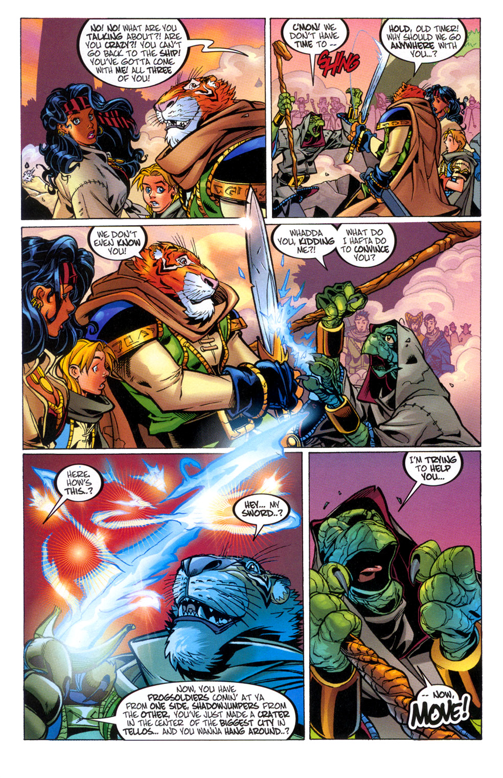 Read online Tellos (1999) comic -  Issue #2 - 18