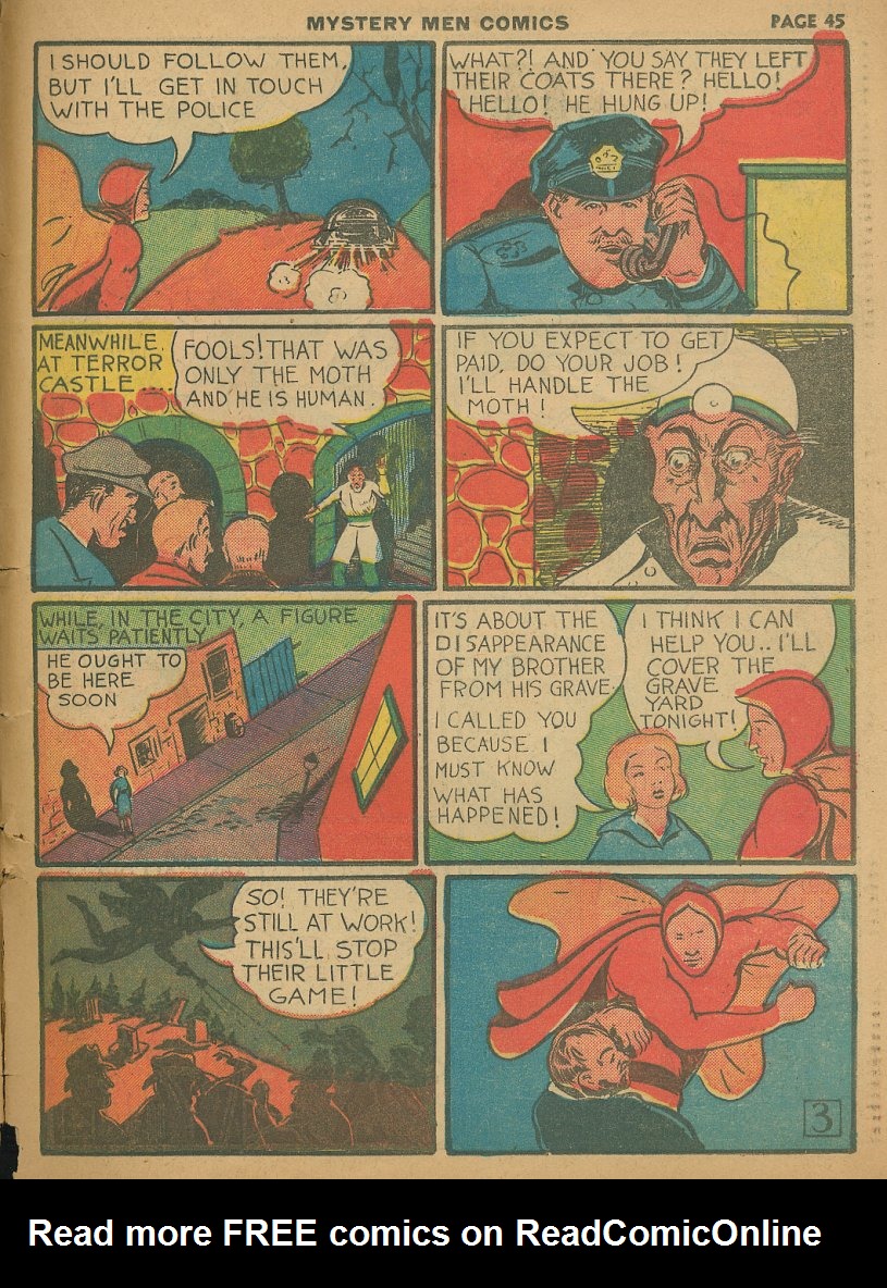 Read online Mystery Men Comics comic -  Issue #12 - 47