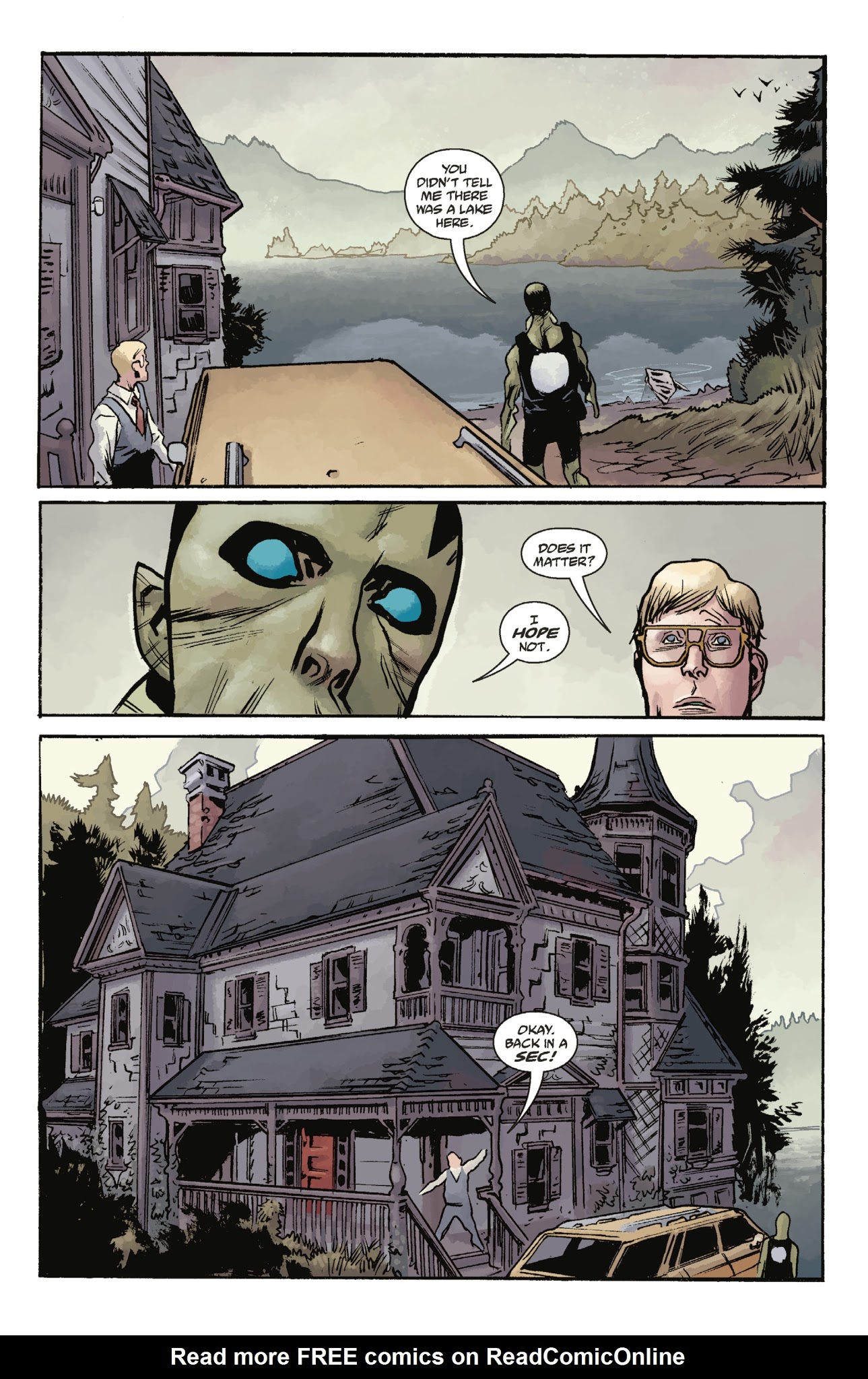 Read online Abe Sapien: The Devil Does Not Jest and Other Stories comic -  Issue # TPB - 86