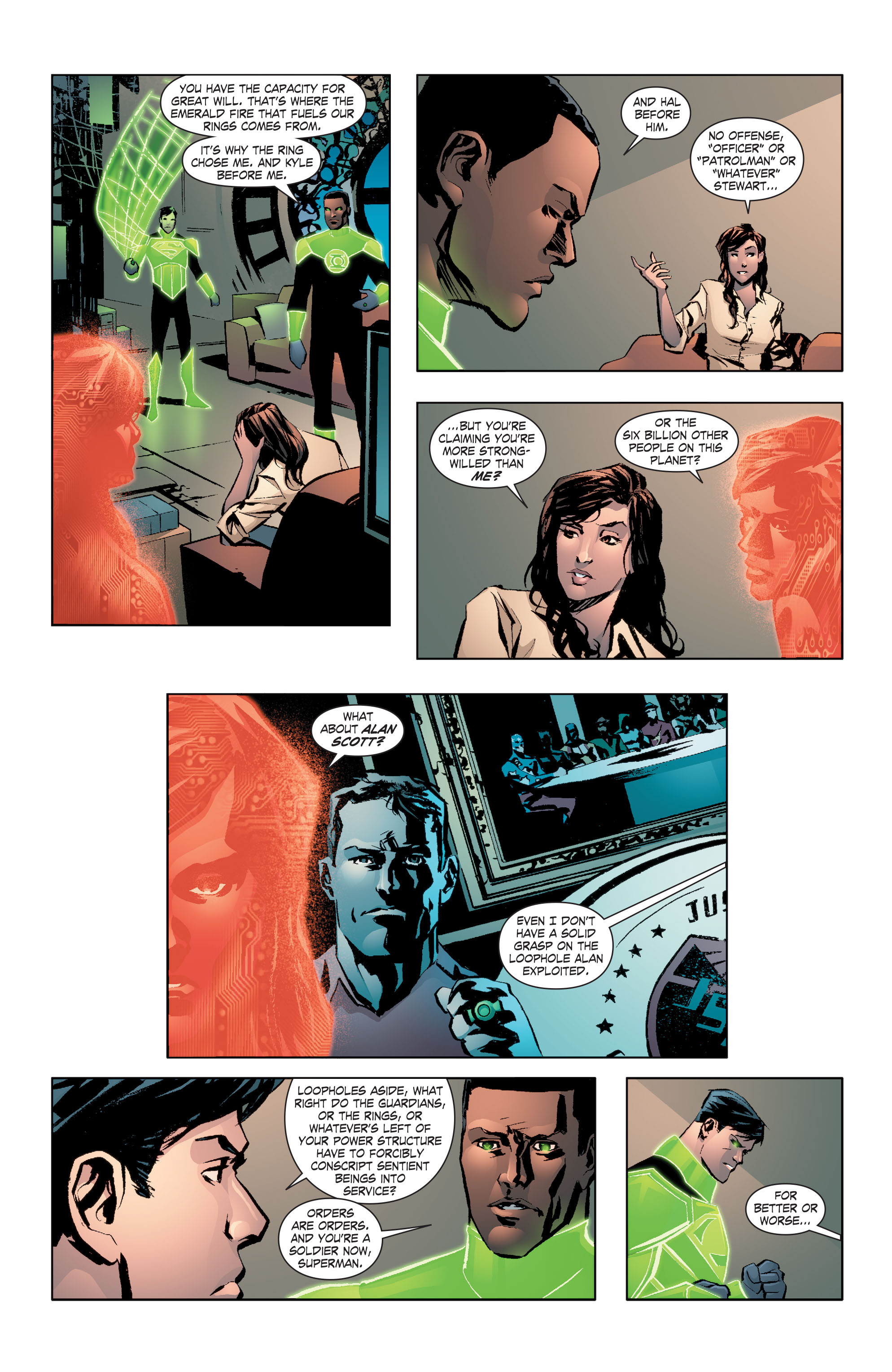 Read online Smallville Season 11 [II] comic -  Issue # TPB 7 - 33