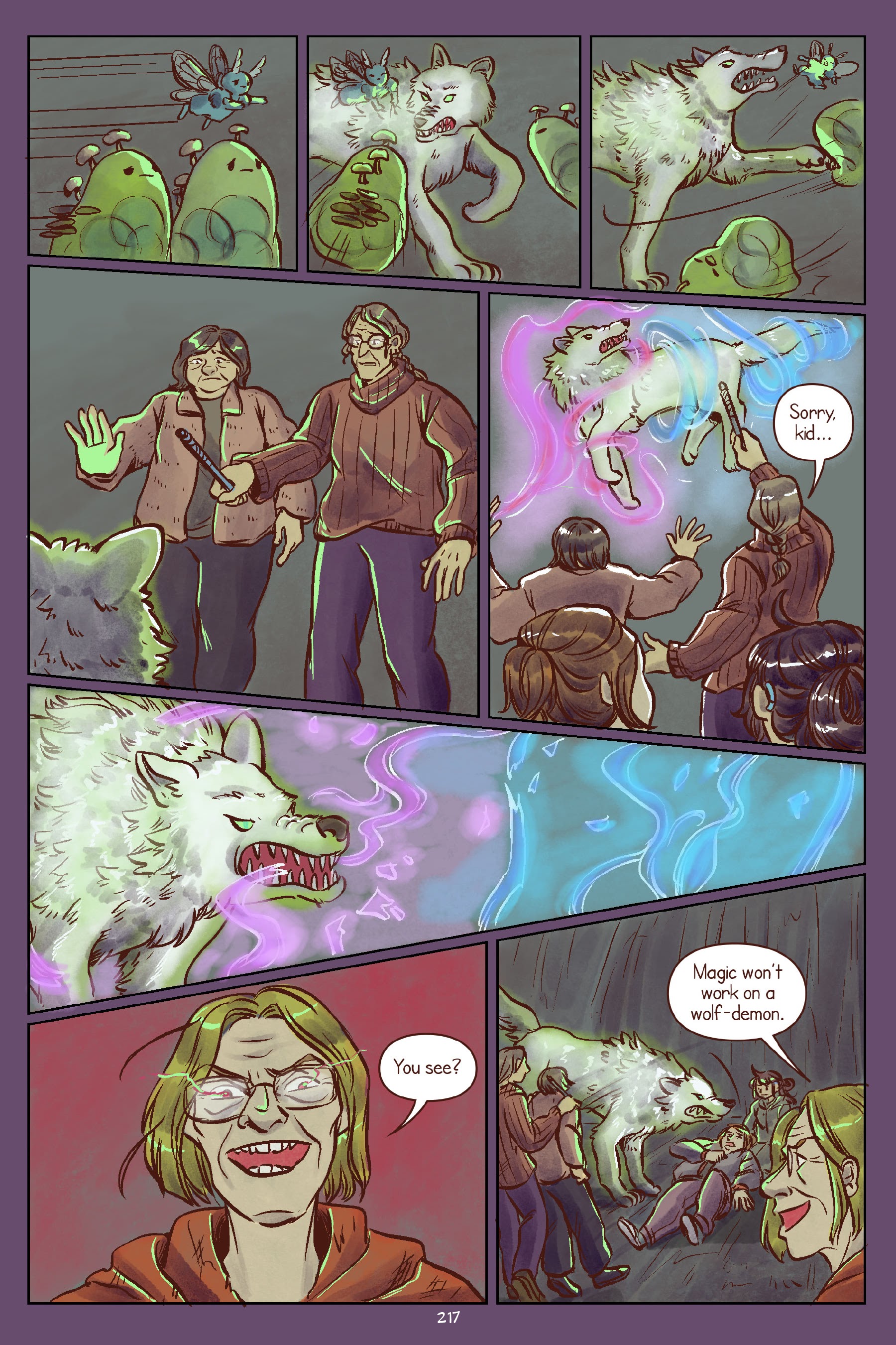 Read online Mooncakes comic -  Issue # TPB (Part 3) - 14