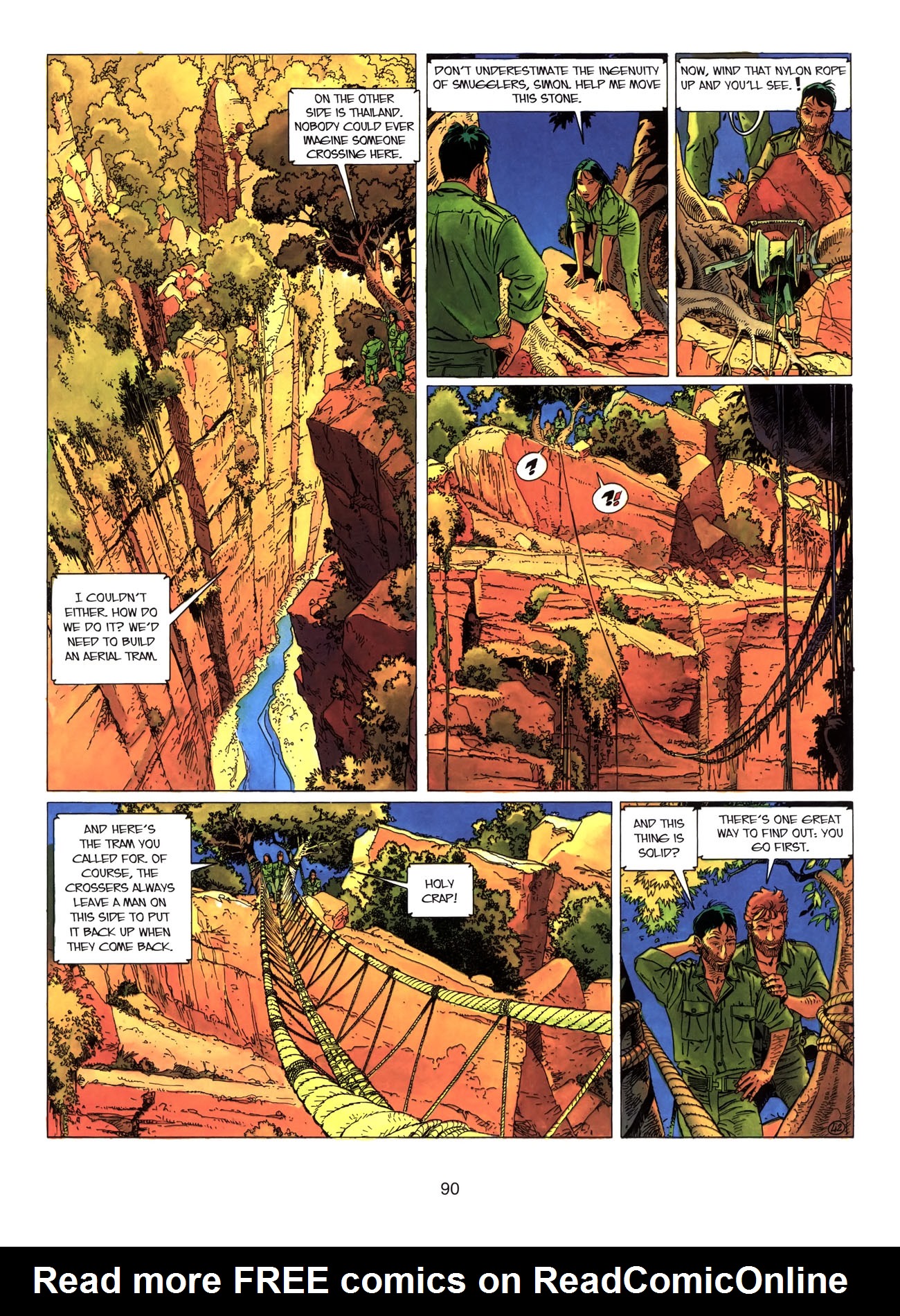 Read online Largo Winch comic -  Issue # TPB 4 - 91