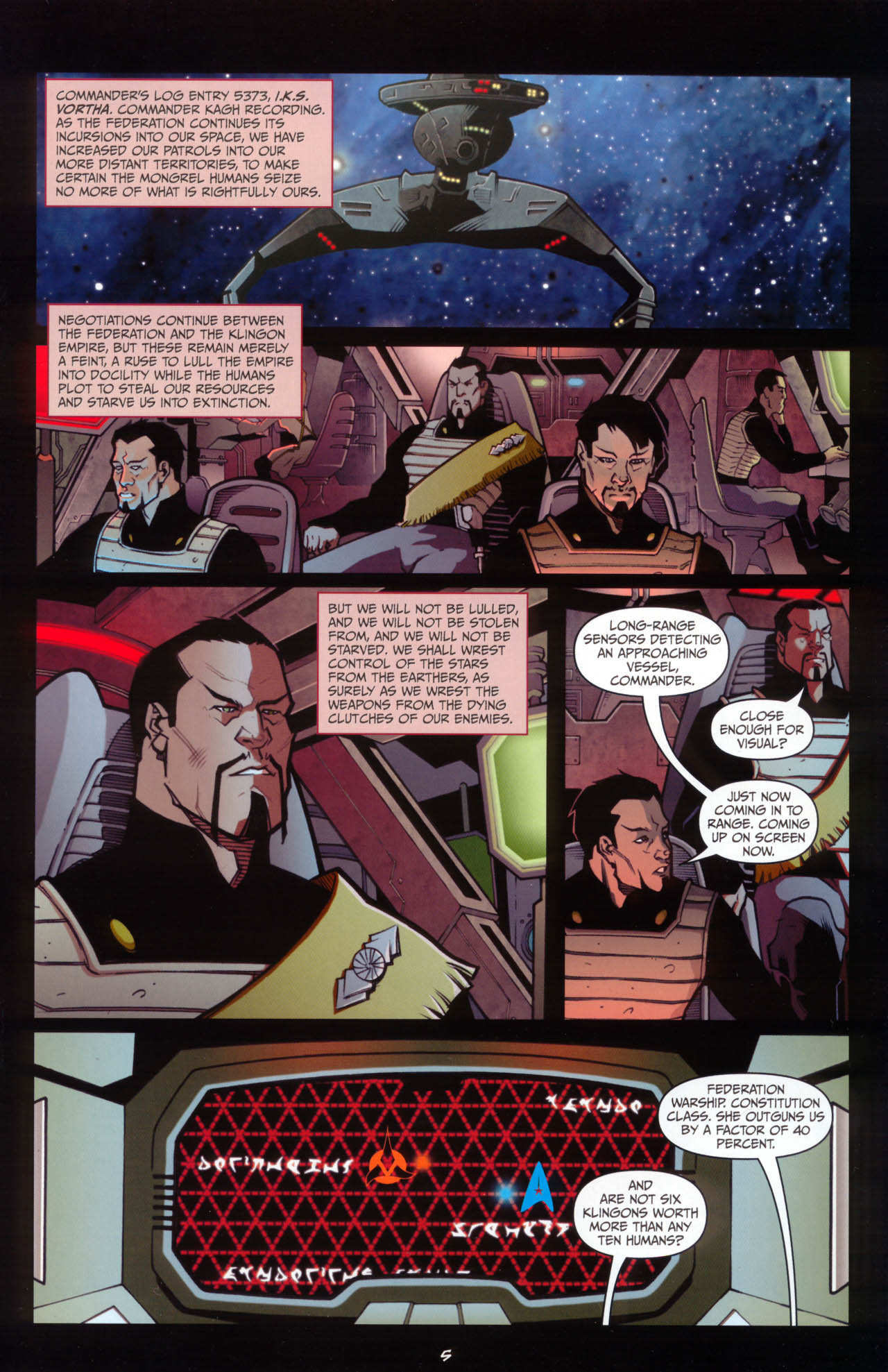 Read online Star Trek: Klingons: Blood Will Tell comic -  Issue #1 - 7