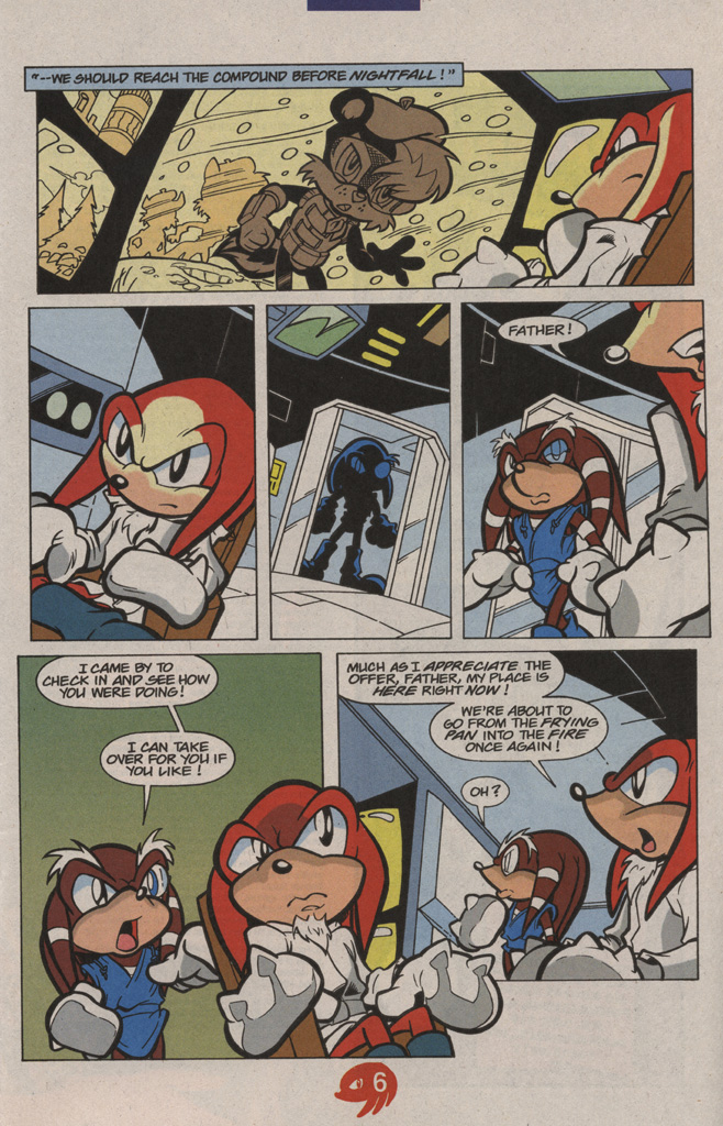 Read online Knuckles the Echidna comic -  Issue #19 - 9