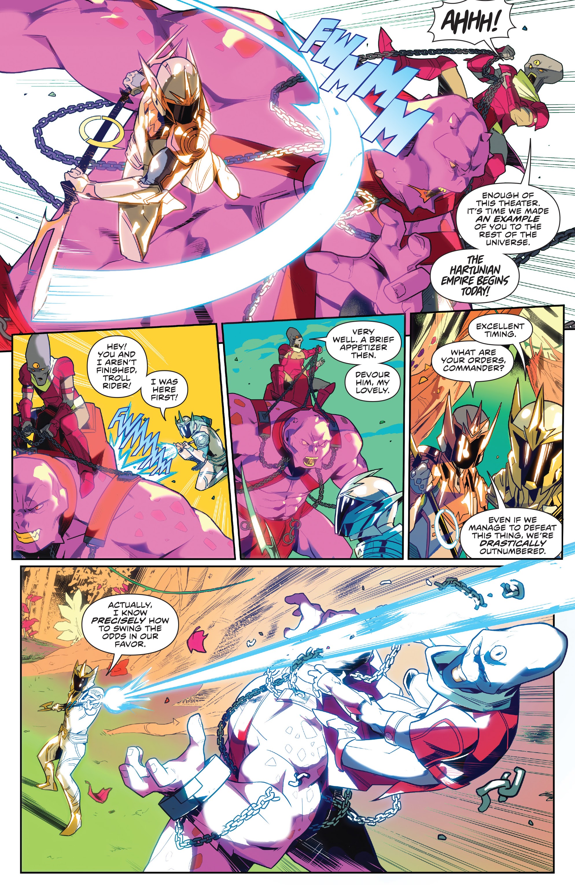 Read online Mighty Morphin comic -  Issue #1 - 5