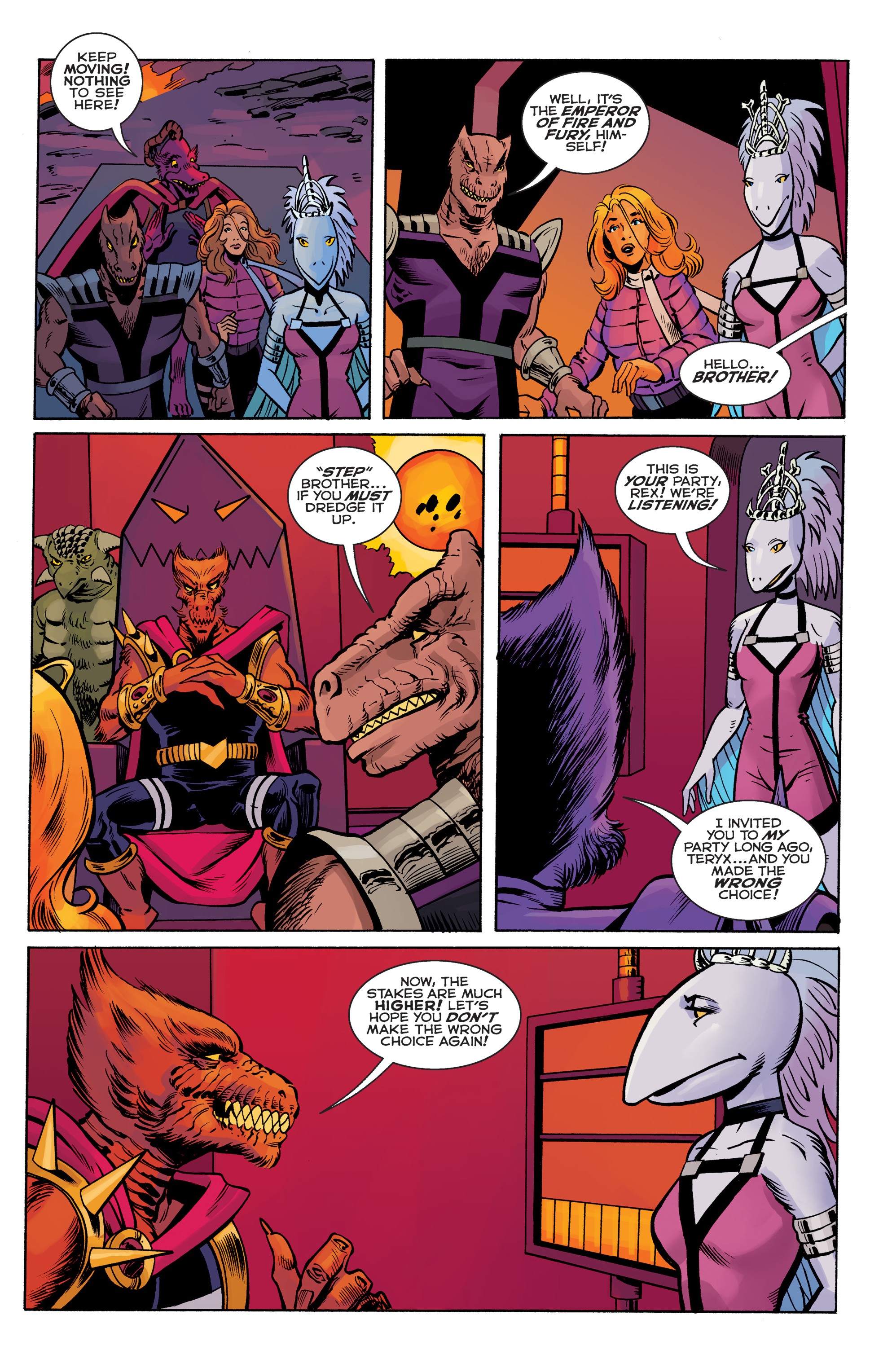 Read online Dinosaucers comic -  Issue #5 - 19