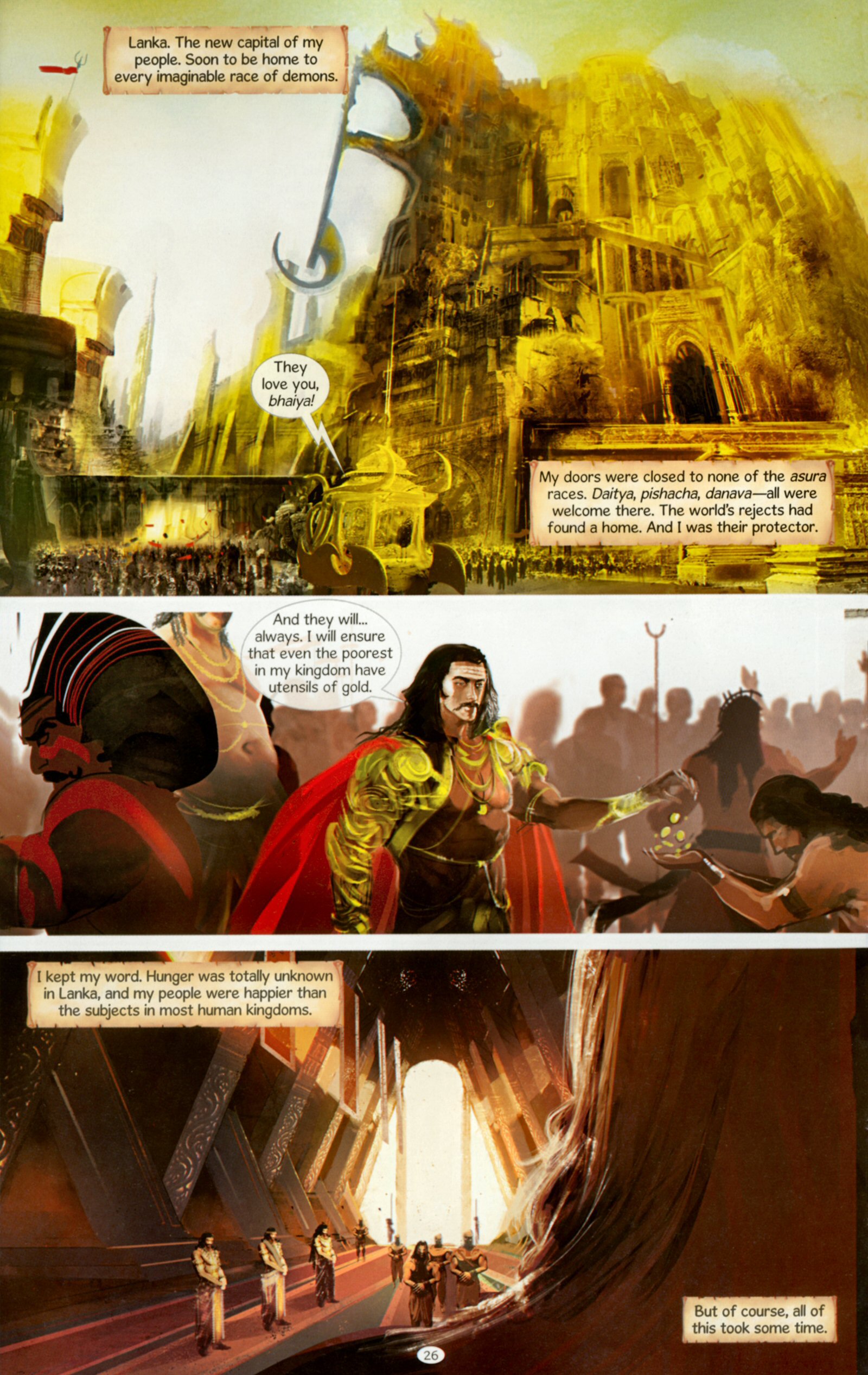 Read online Ravana: Roar of the Demon King comic -  Issue # Full - 30