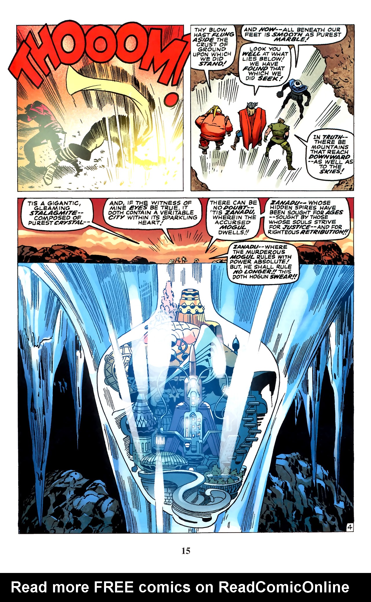 Read online Thor: Tales of Asgard by Stan Lee & Jack Kirby comic -  Issue #6 - 17