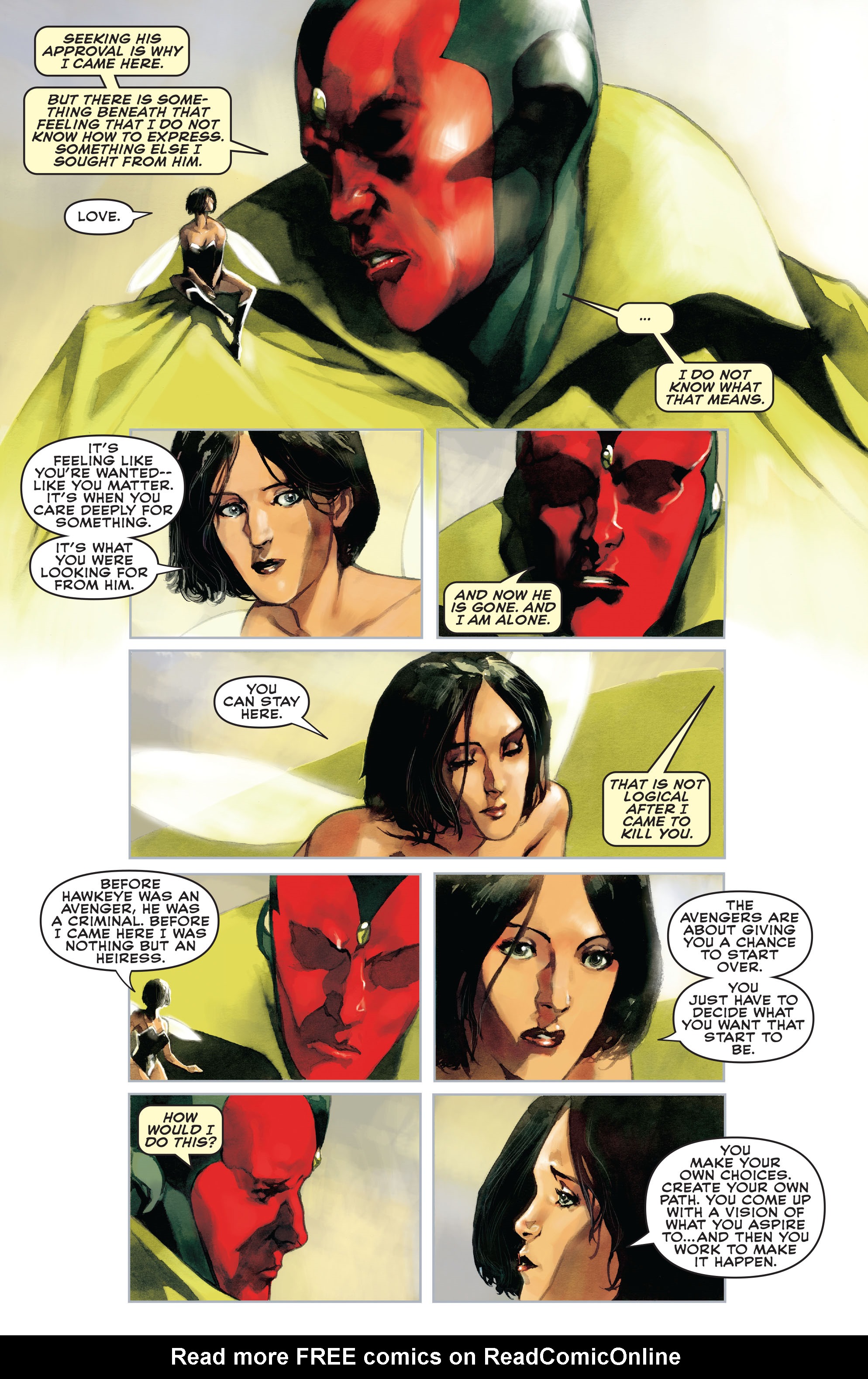 Read online Avengers Origins: Vision comic -  Issue # Full - 28