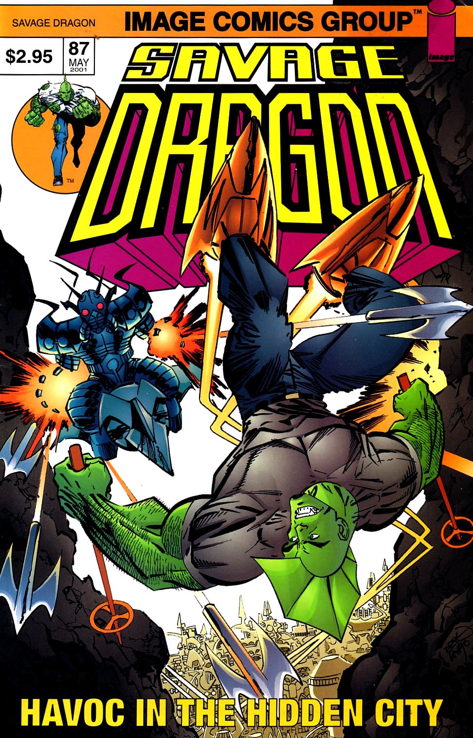 Read online The Savage Dragon (1993) comic -  Issue #87 - 1