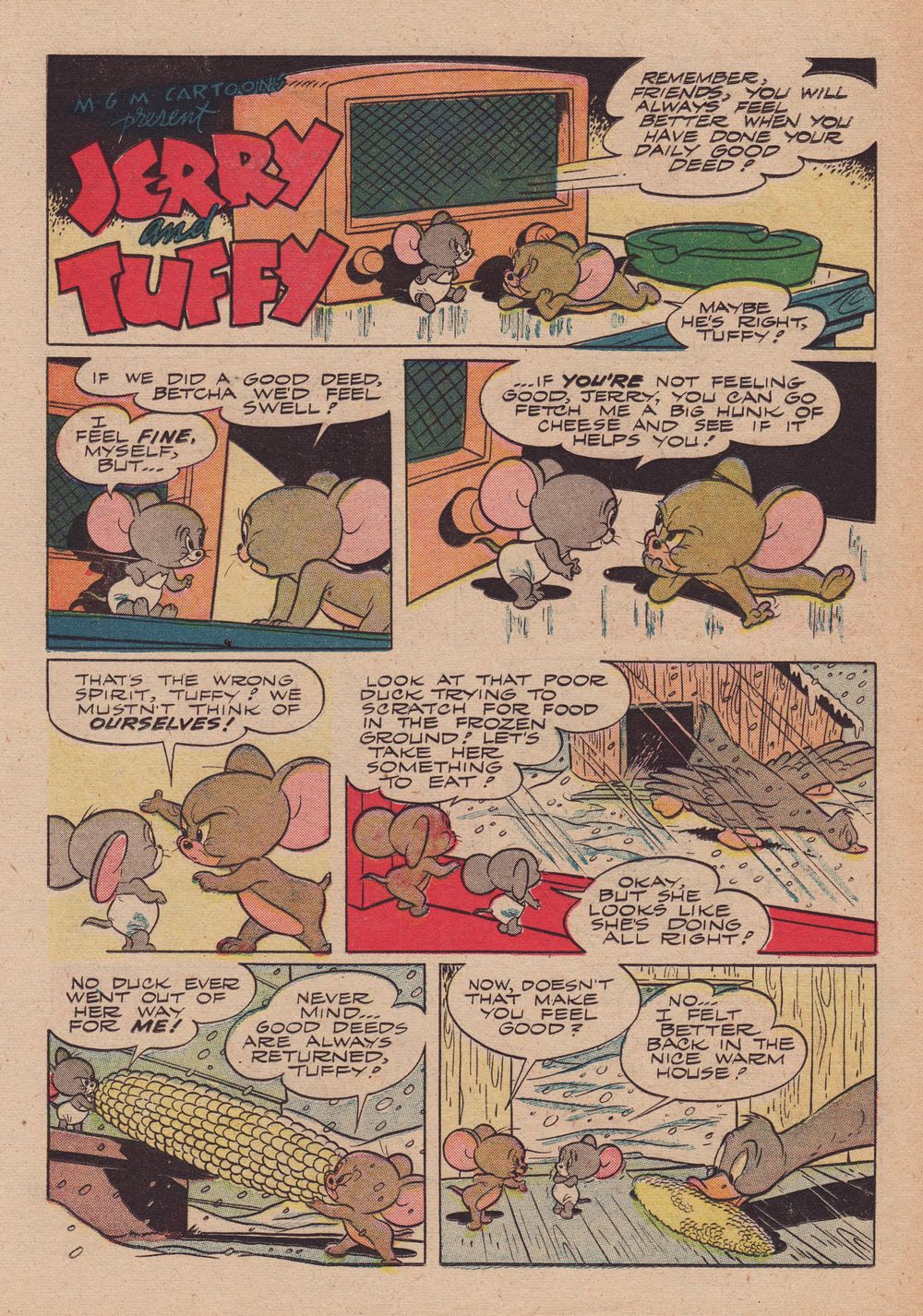 Read online Tom & Jerry Comics comic -  Issue #104 - 27