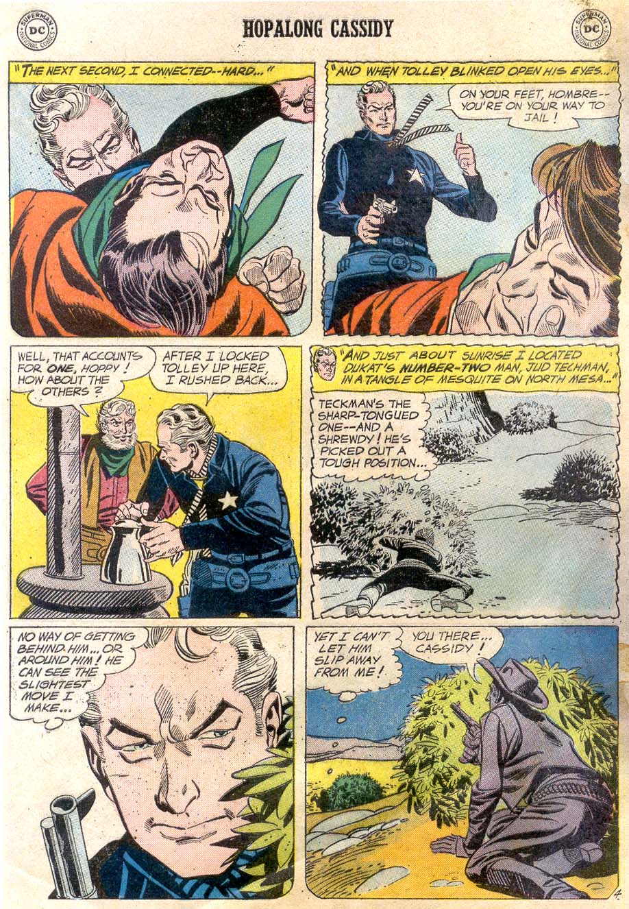 Read online Hopalong Cassidy comic -  Issue #135 - 6