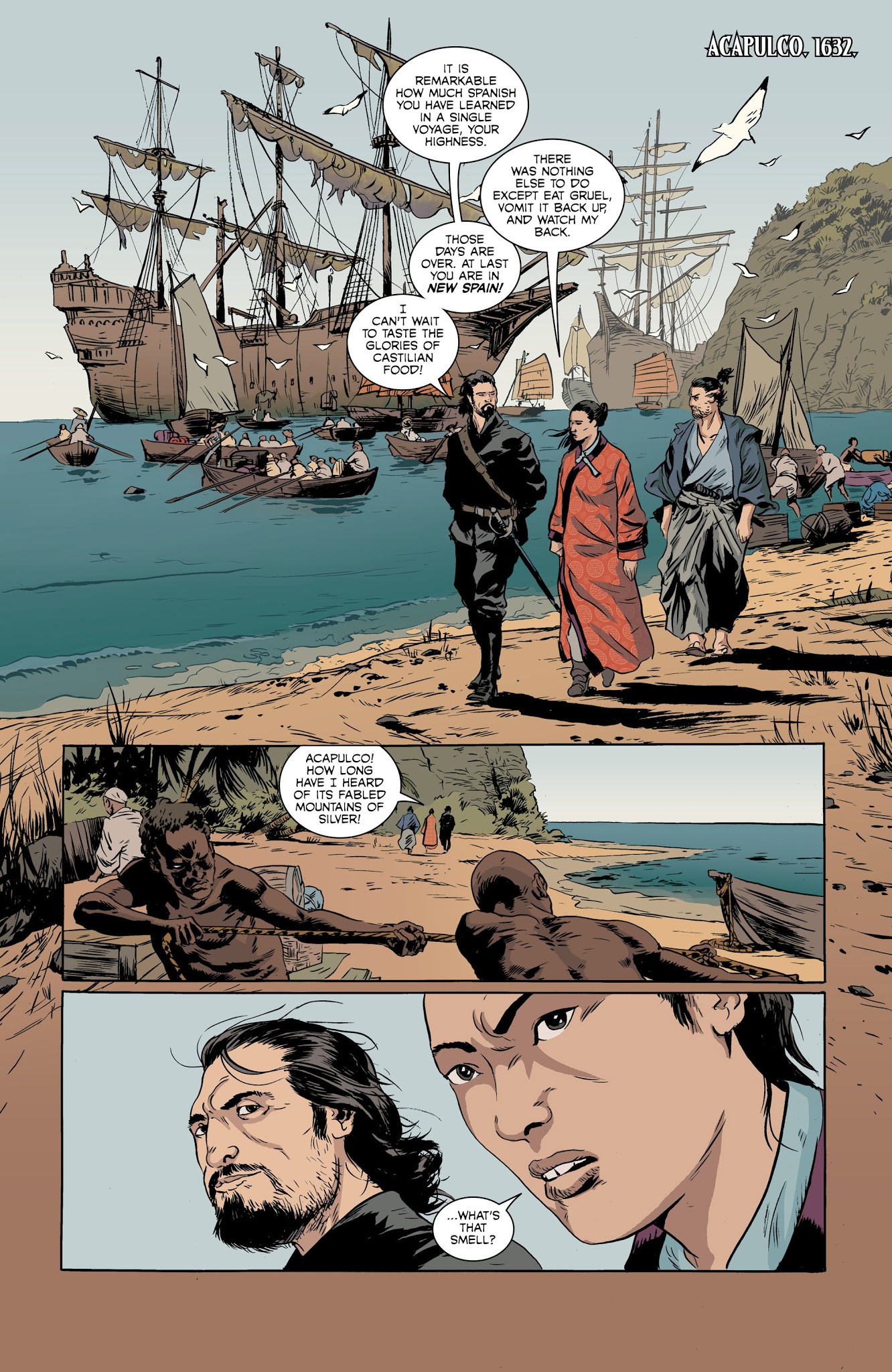 Read online Cimarronin: A Samurai in New Spain comic -  Issue # TPB - 26