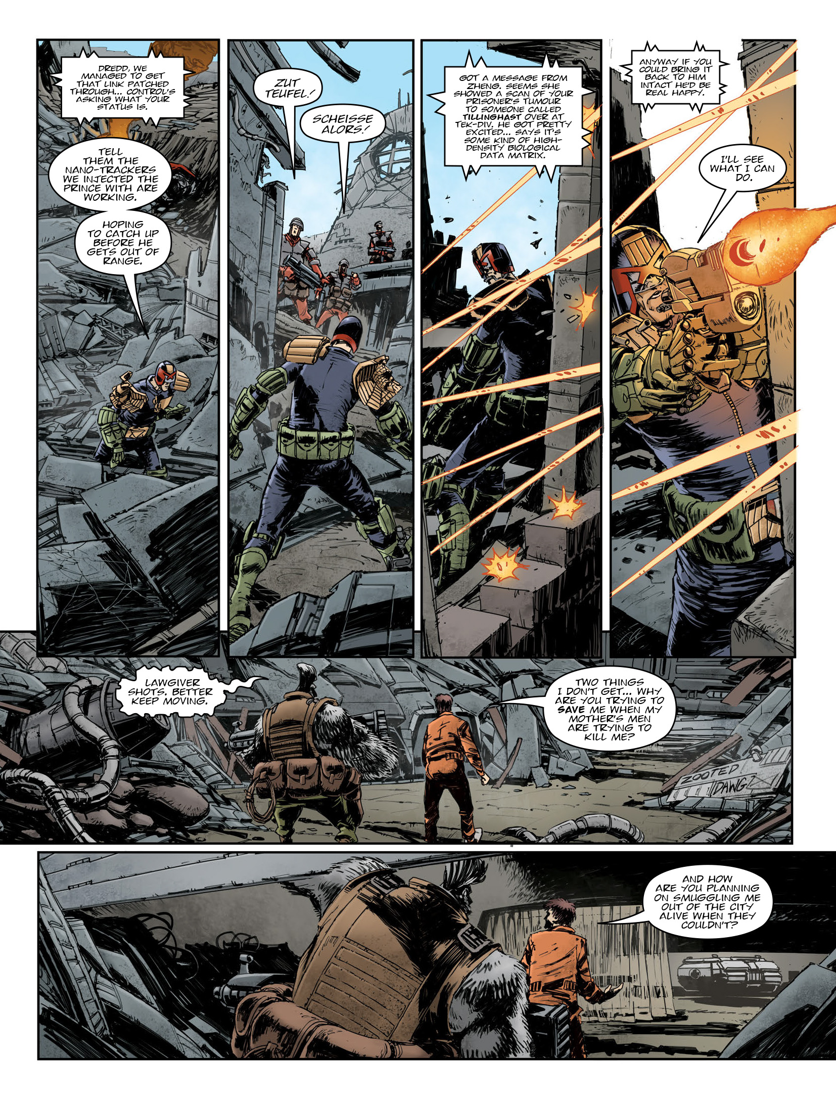 Read online Judge Dredd Megazine (Vol. 5) comic -  Issue #423 - 12