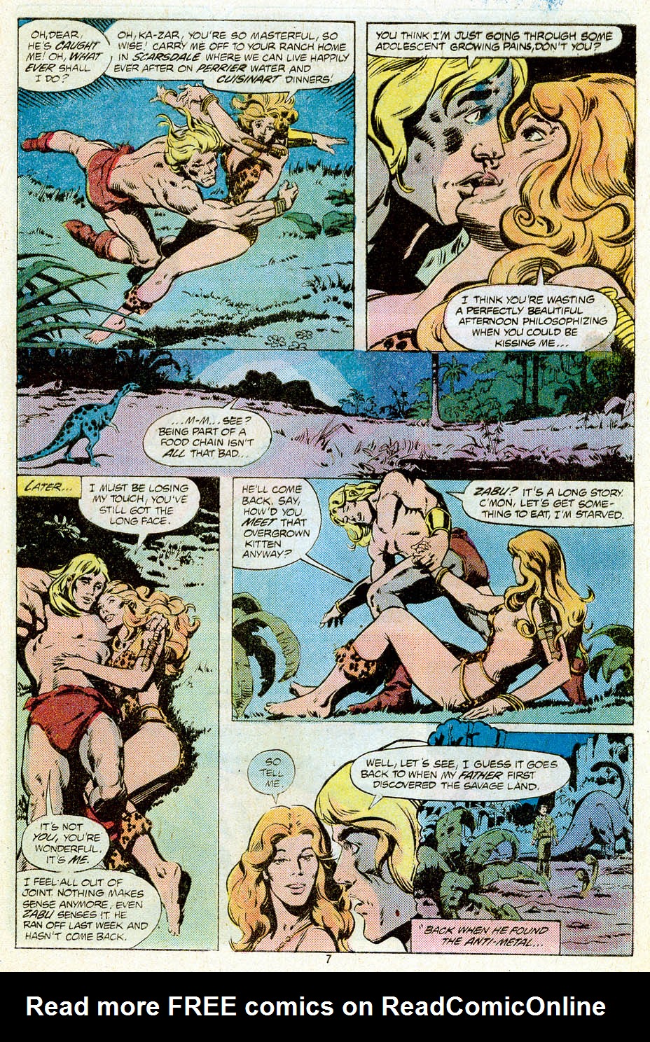 Read online Ka-Zar the Savage comic -  Issue #1 - 7