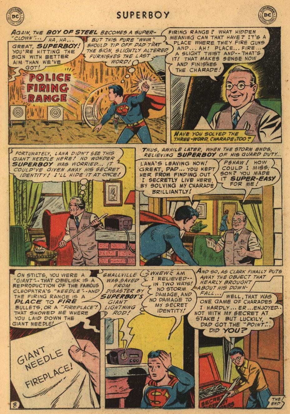Read online Superboy (1949) comic -  Issue #45 - 17