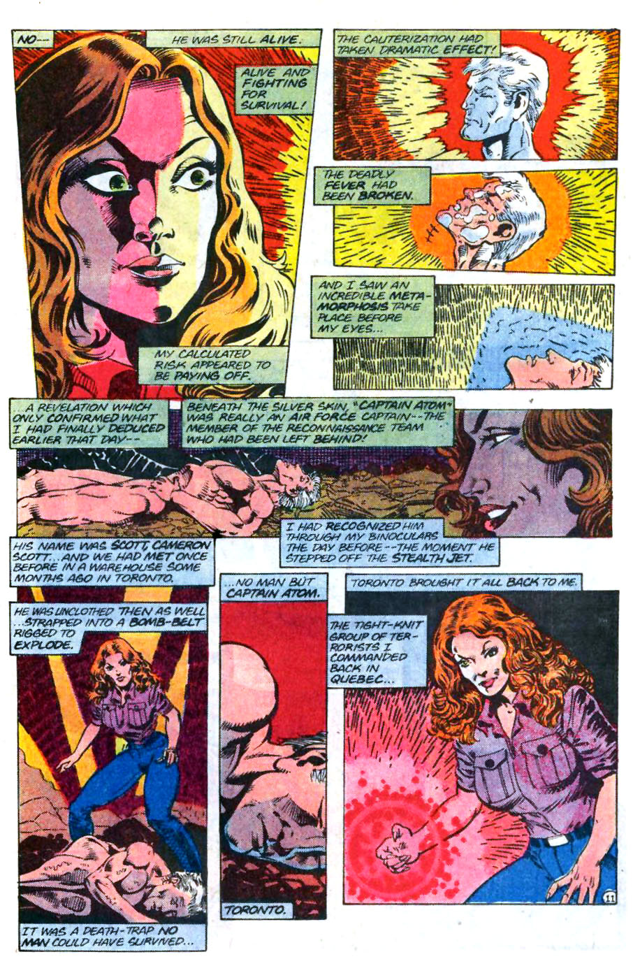Read online Captain Atom (1987) comic -  Issue #8 - 12