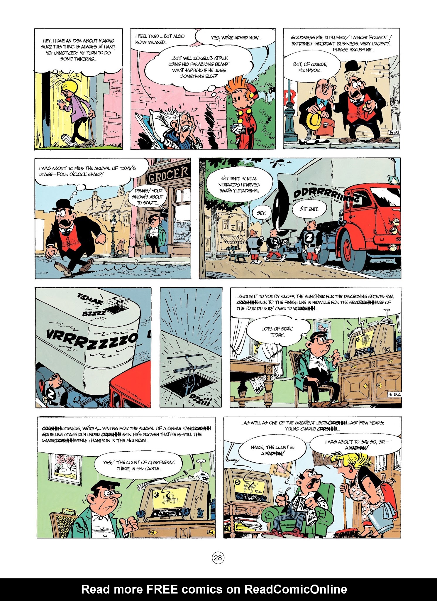 Read online Spirou & Fantasio (2009) comic -  Issue #13 - 29