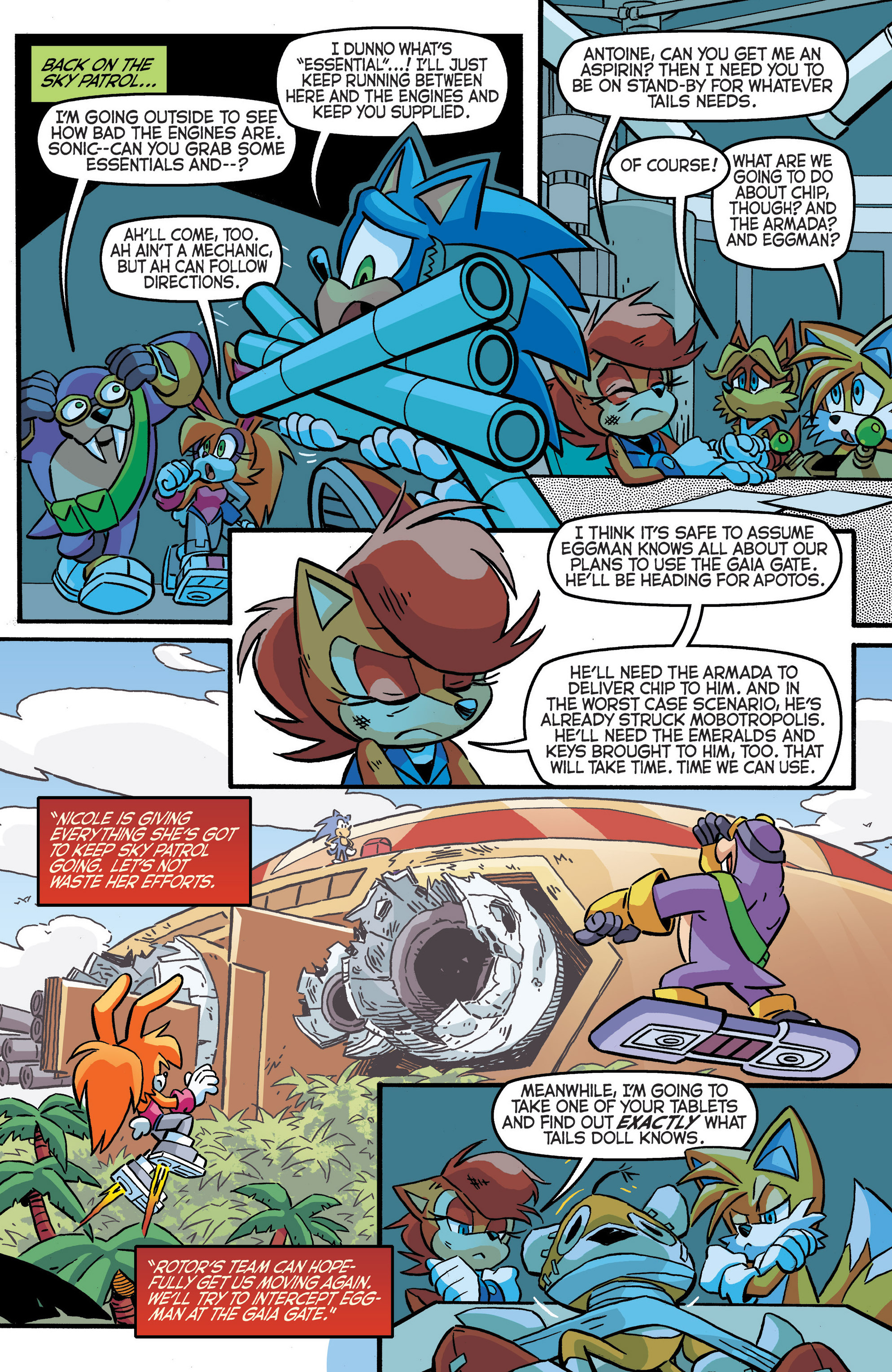 Read online Sonic The Hedgehog comic -  Issue #285 - 9