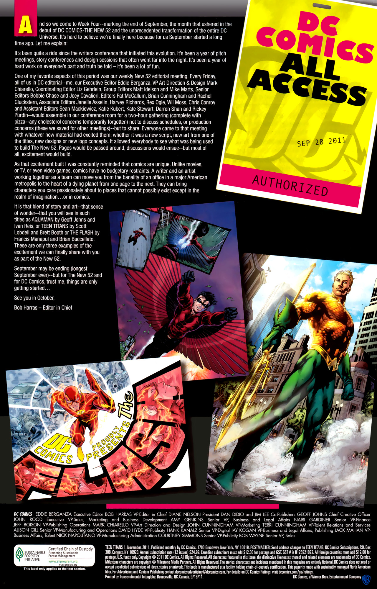 Read online Teen Titans (2011) comic -  Issue #1 - 22