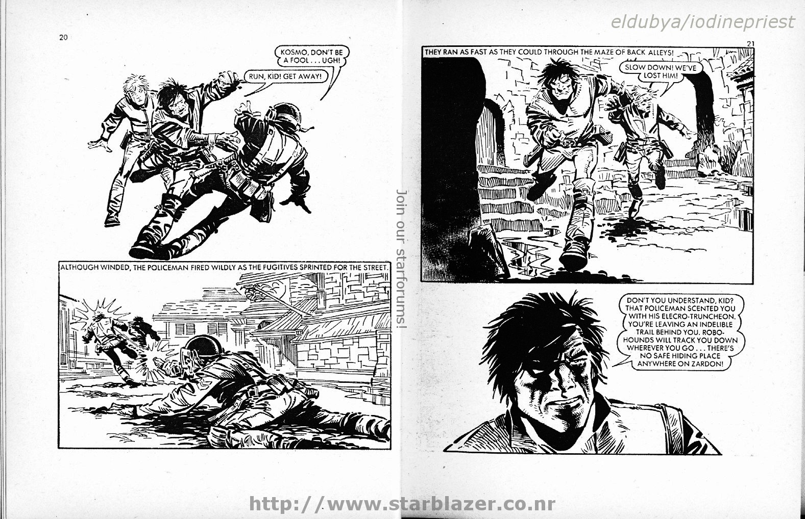Read online Starblazer comic -  Issue #96 - 12