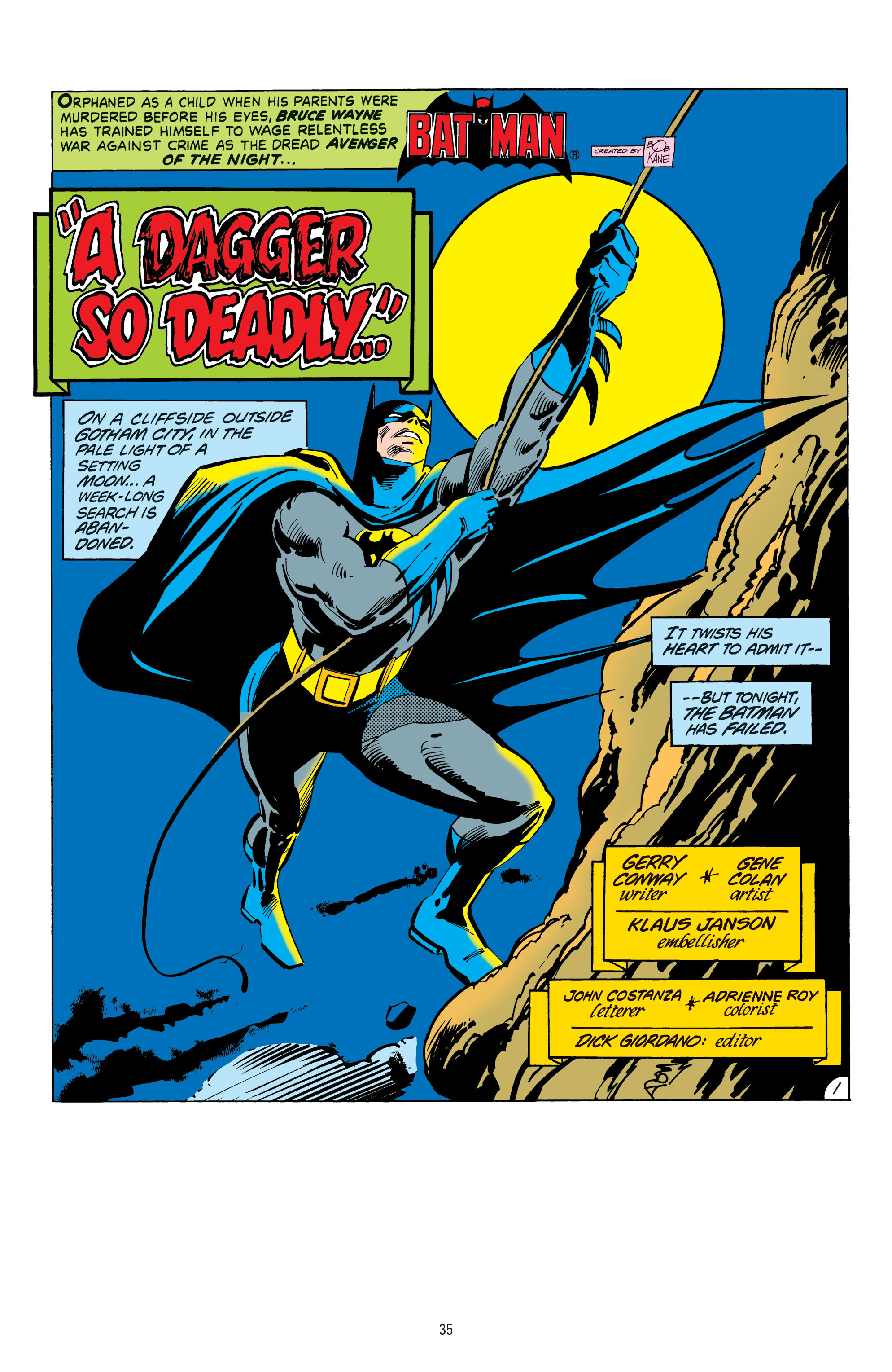 Read online Tales of the Batman - Gene Colan comic -  Issue # TPB 1 (Part 1) - 35