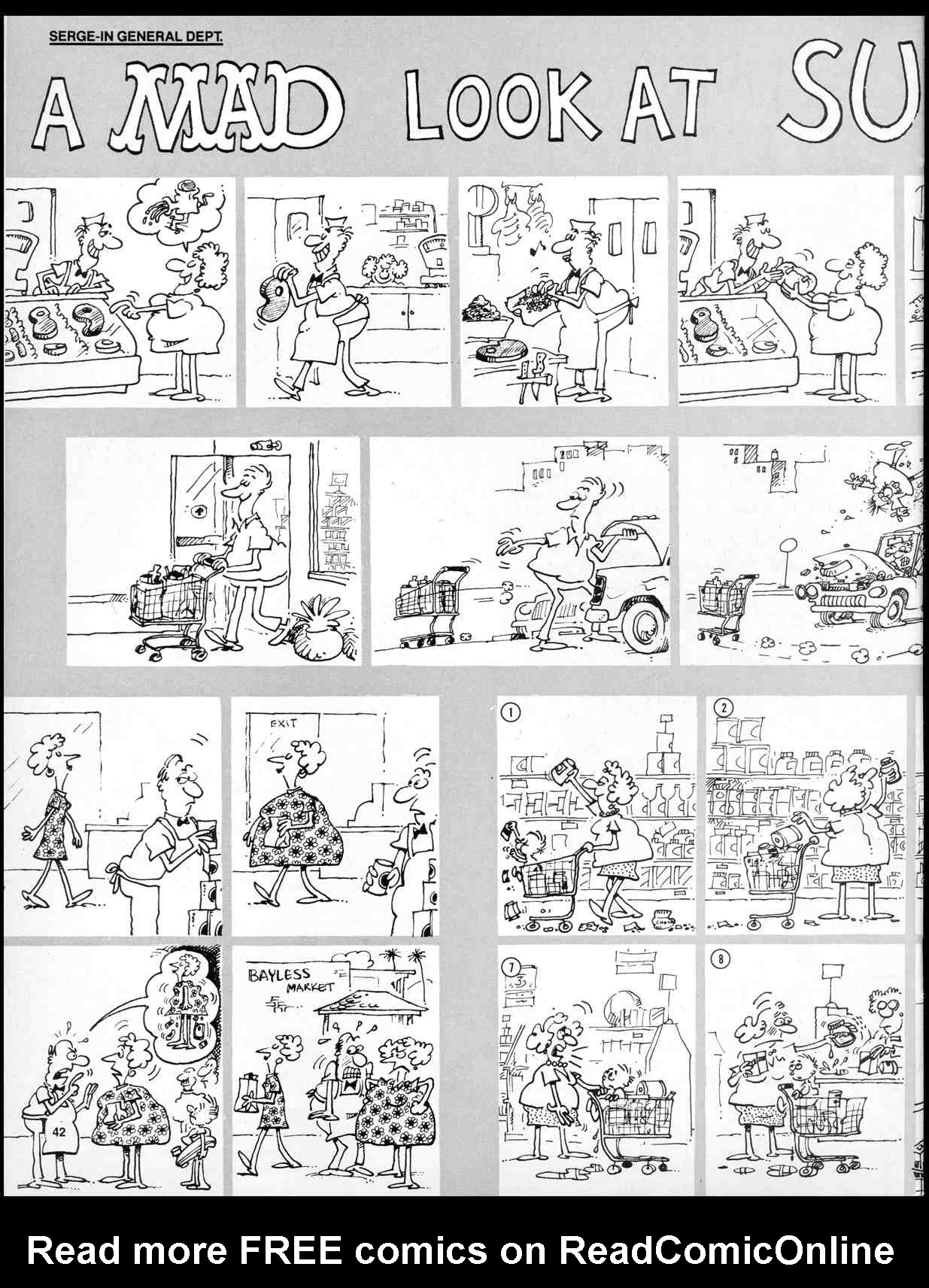 Read online MAD comic -  Issue #299 - 44