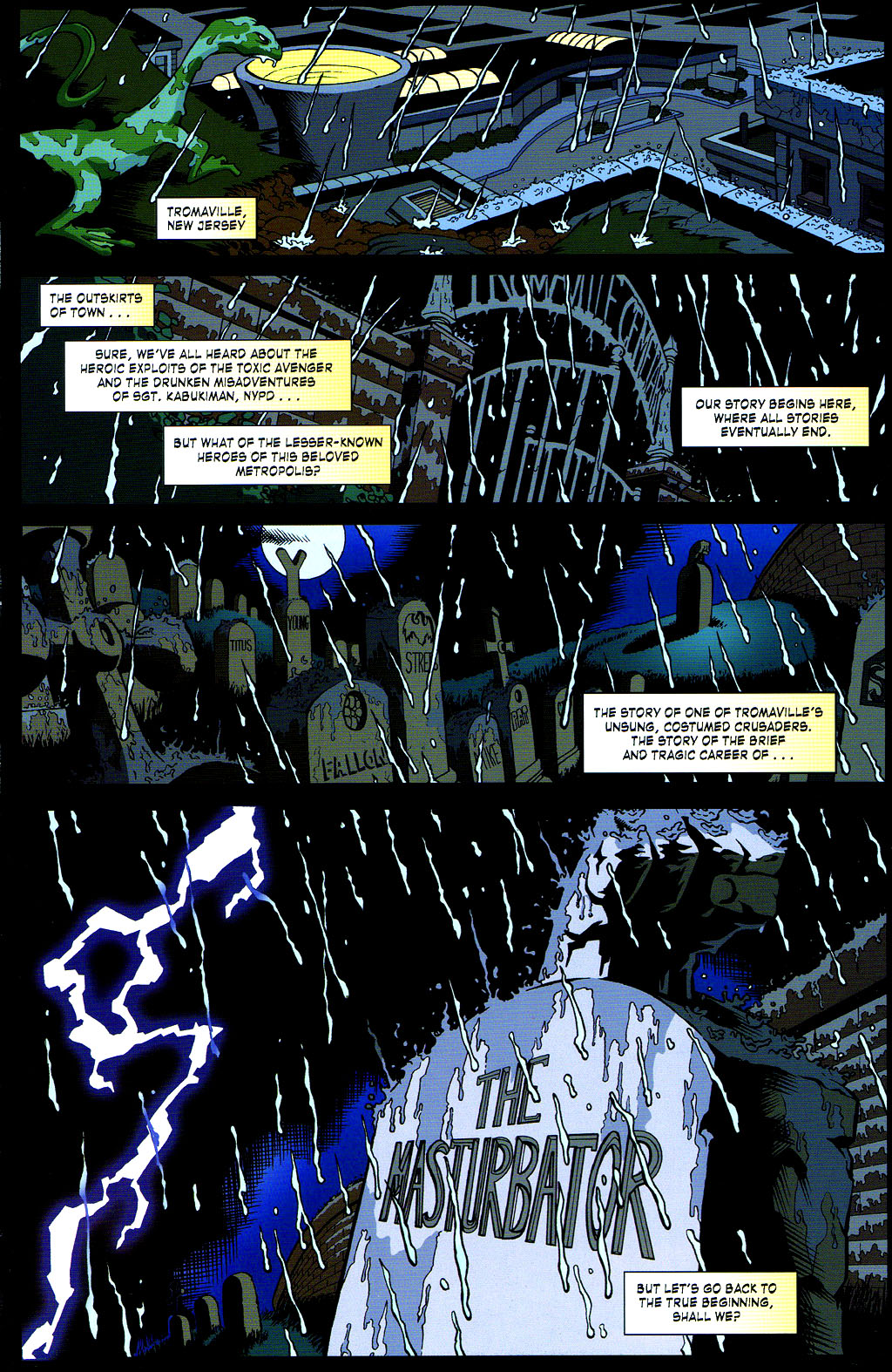 Read online Lloyd Kaufman Presents: The Toxic Avenger and Other Tromatic Tales comic -  Issue # TPB (Part 2) - 19