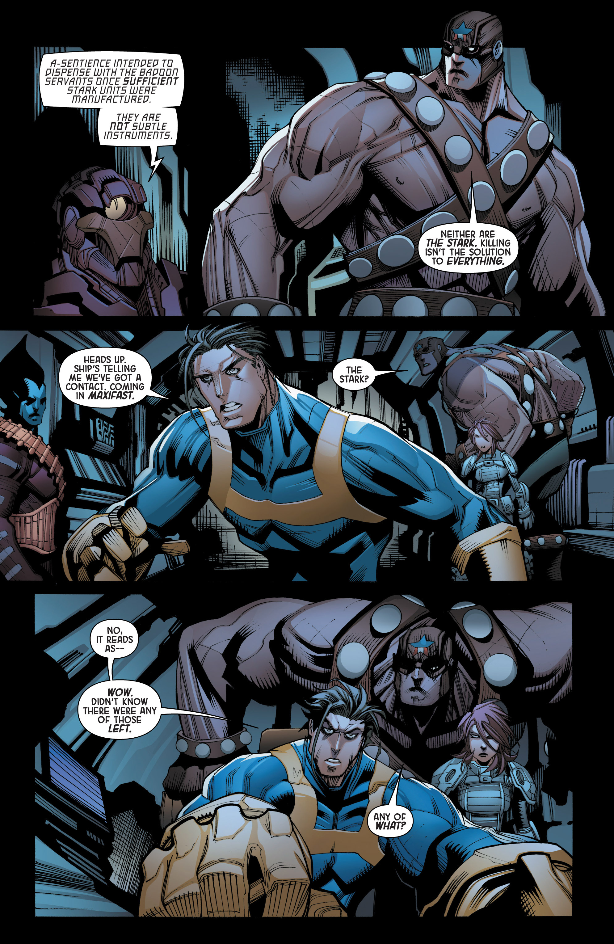 Read online Guardians 3000 comic -  Issue #4 - 16