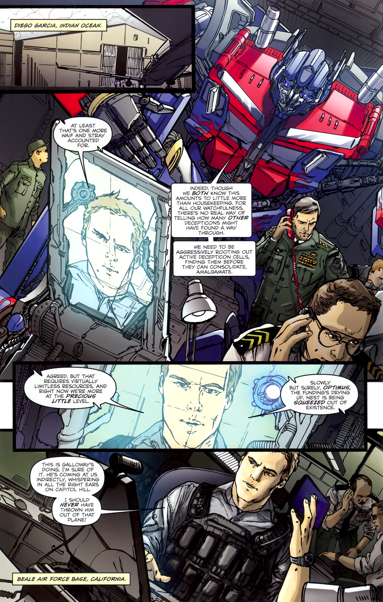 Read online Transformers: Nefarious comic -  Issue #1 - 14