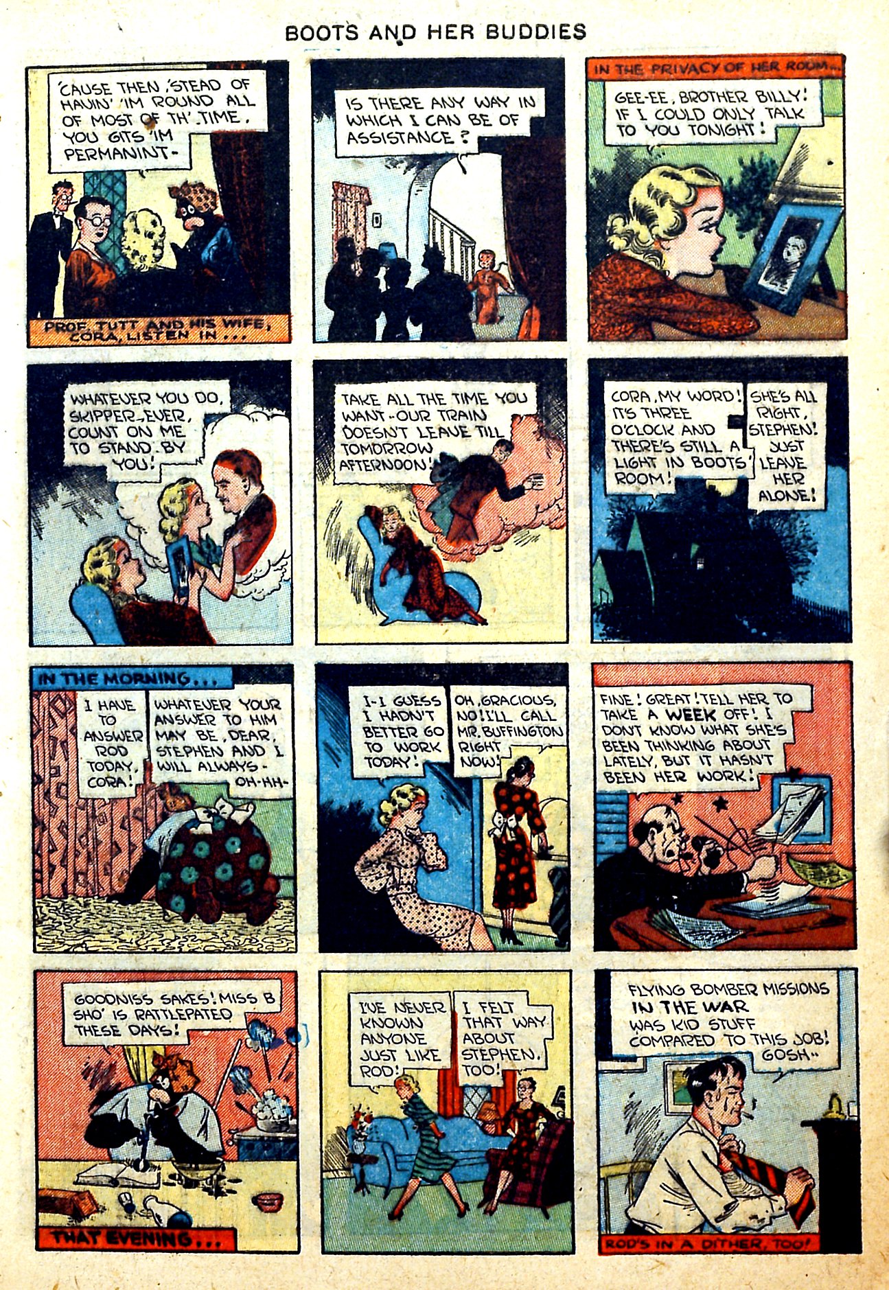 Read online Boots and Her Buddies (1948) comic -  Issue #8 - 5