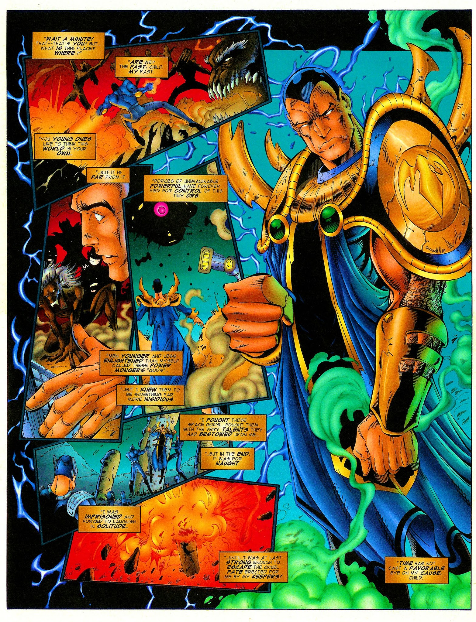 Read online MaxiMage comic -  Issue #1 - 19