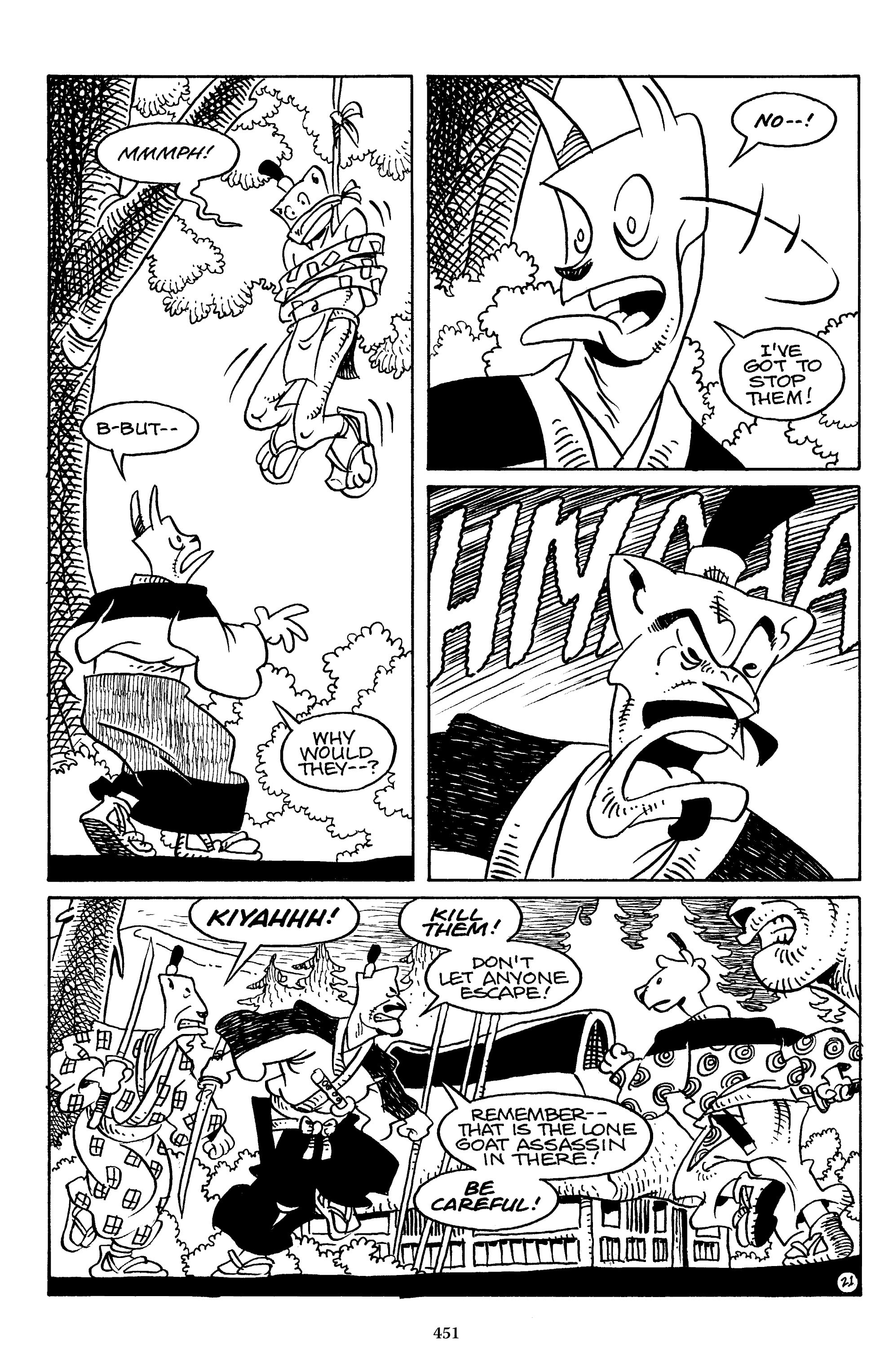 Read online The Usagi Yojimbo Saga comic -  Issue # TPB 4 - 447