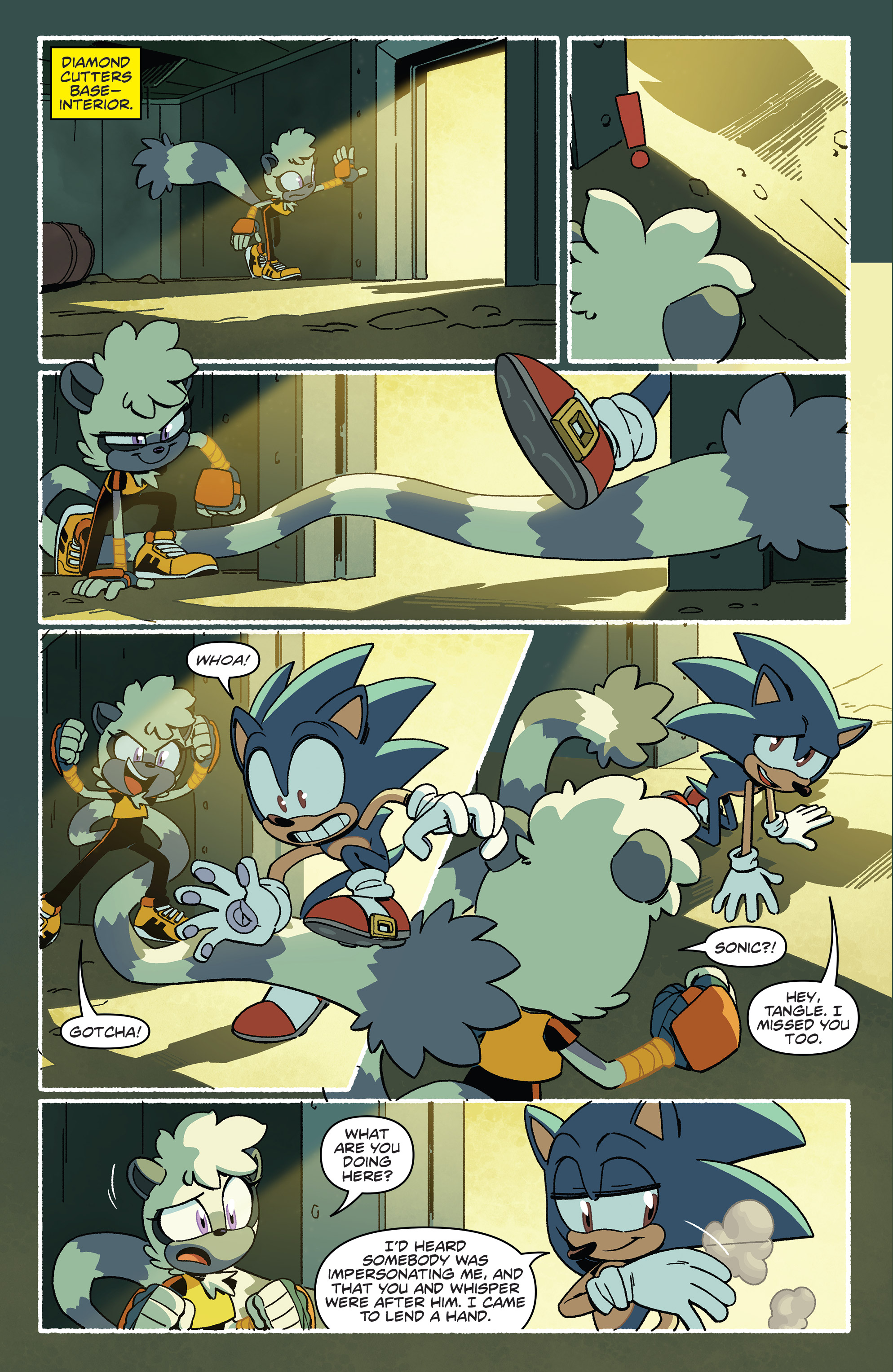Read online Sonic the Hedgehog: Tangle & Whisper comic -  Issue #4 - 8