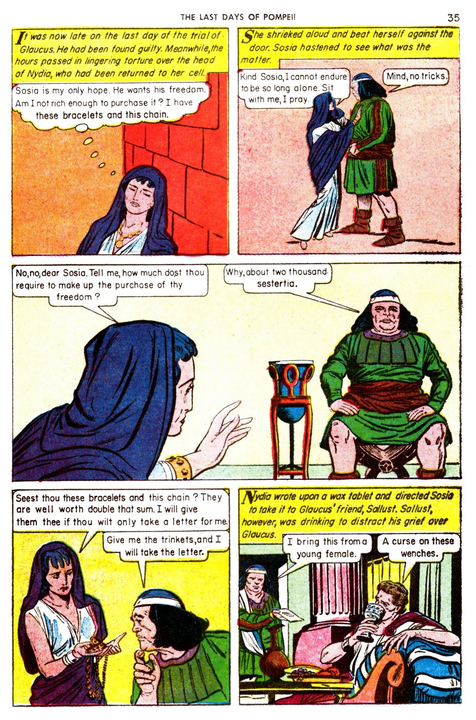 Read online Classics Illustrated comic -  Issue #35 - 36