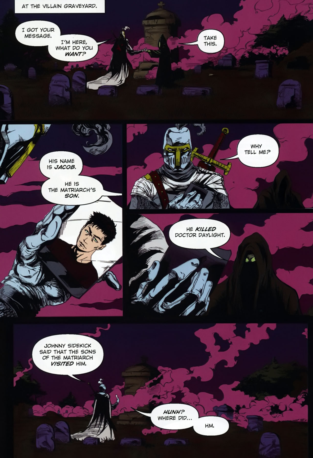 Read online Necessary Evil comic -  Issue #9 - 15