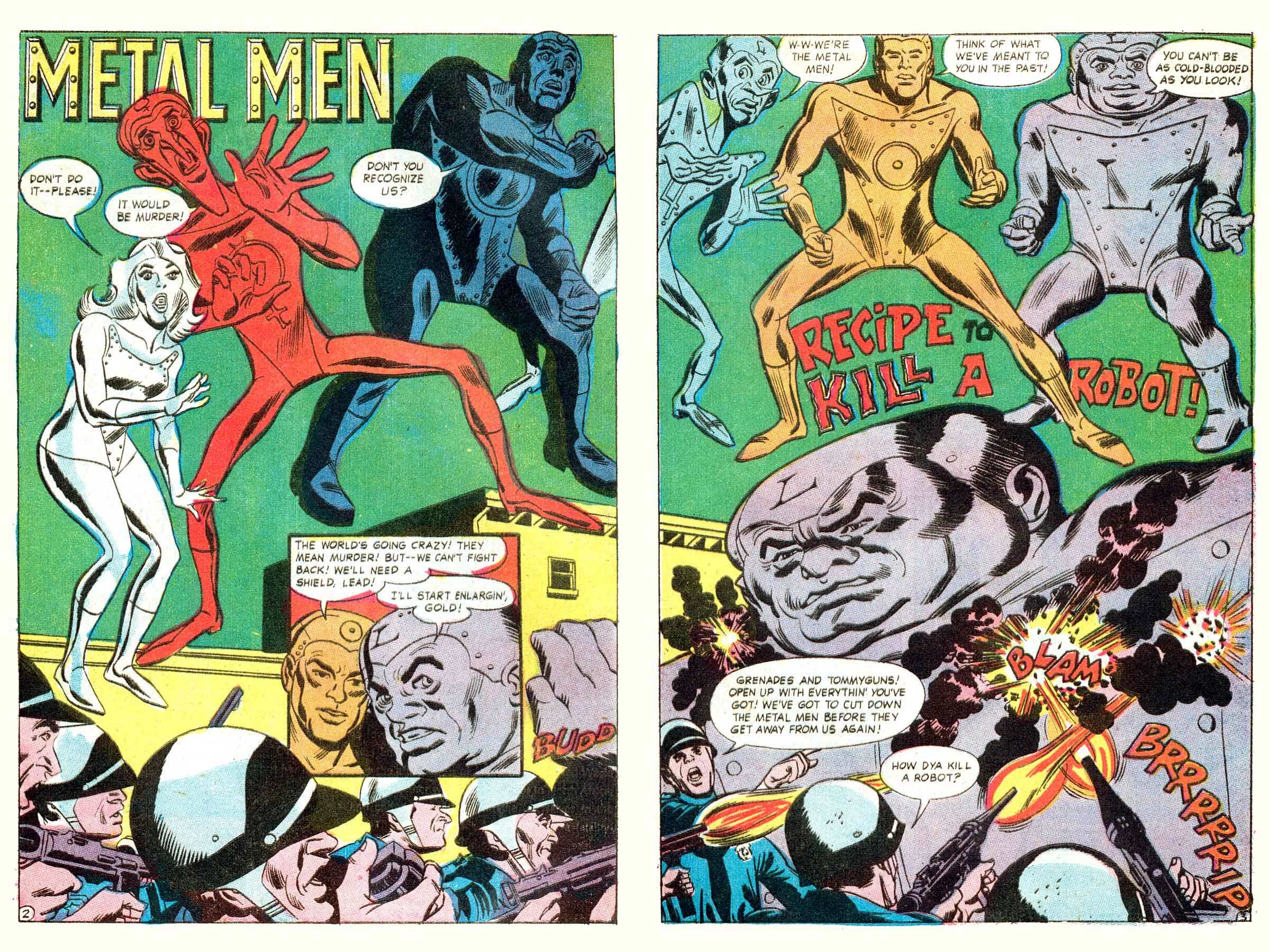 Read online Metal Men (1963) comic -  Issue #33 - 4