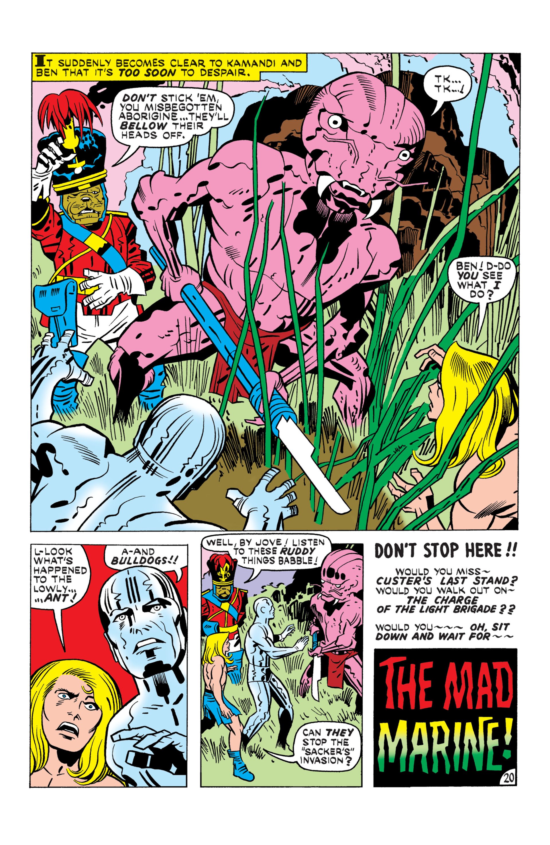 Read online Kamandi, The Last Boy On Earth comic -  Issue #26 - 19