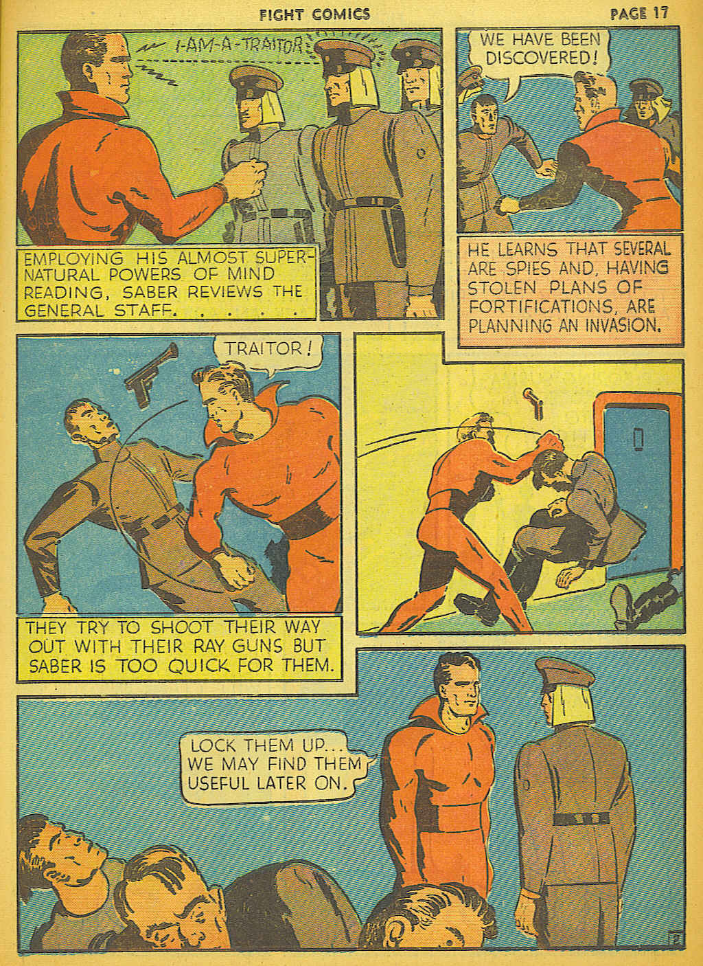 Read online Fight Comics comic -  Issue #2 - 19