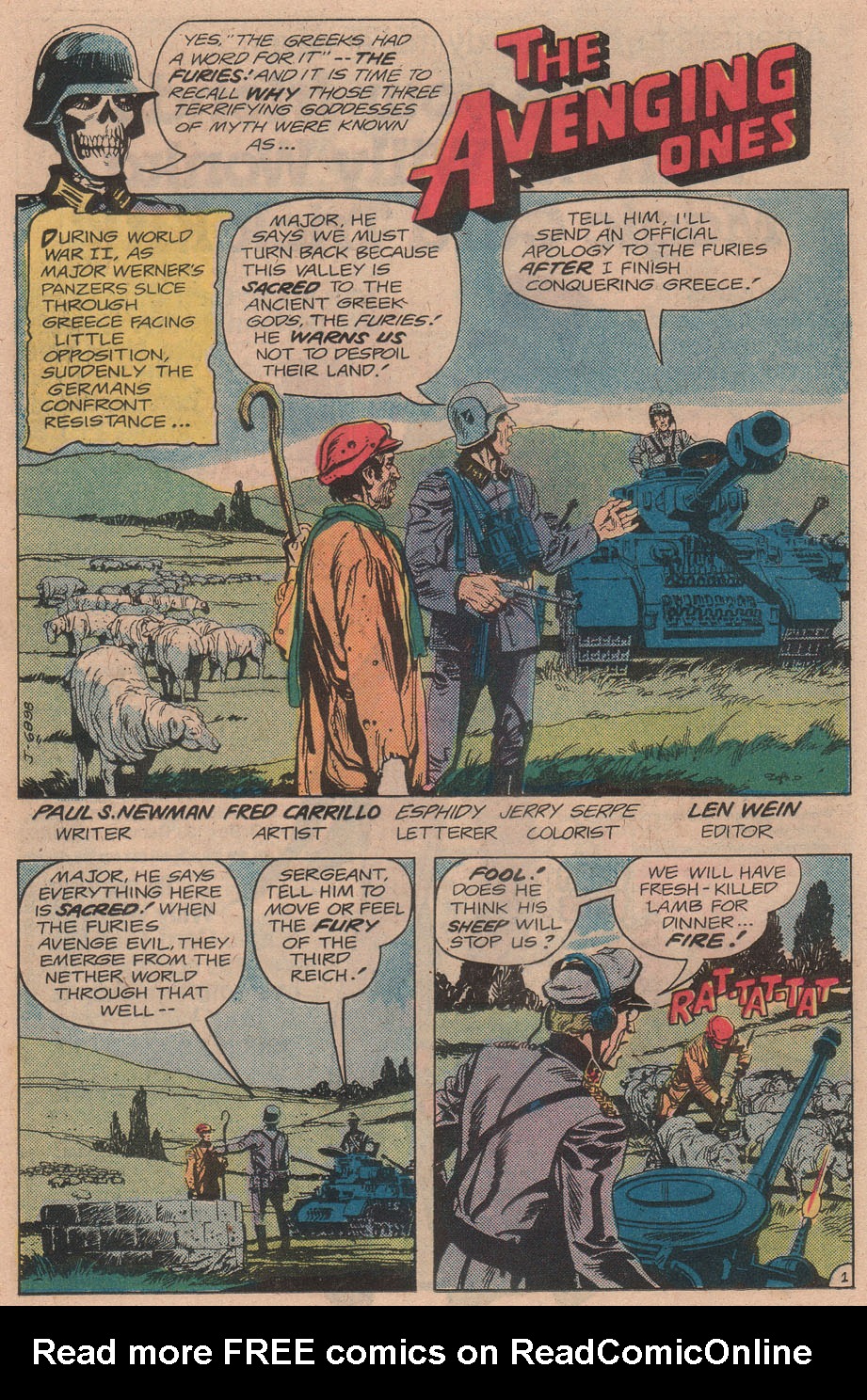 Read online Weird War Tales (1971) comic -  Issue #107 - 14
