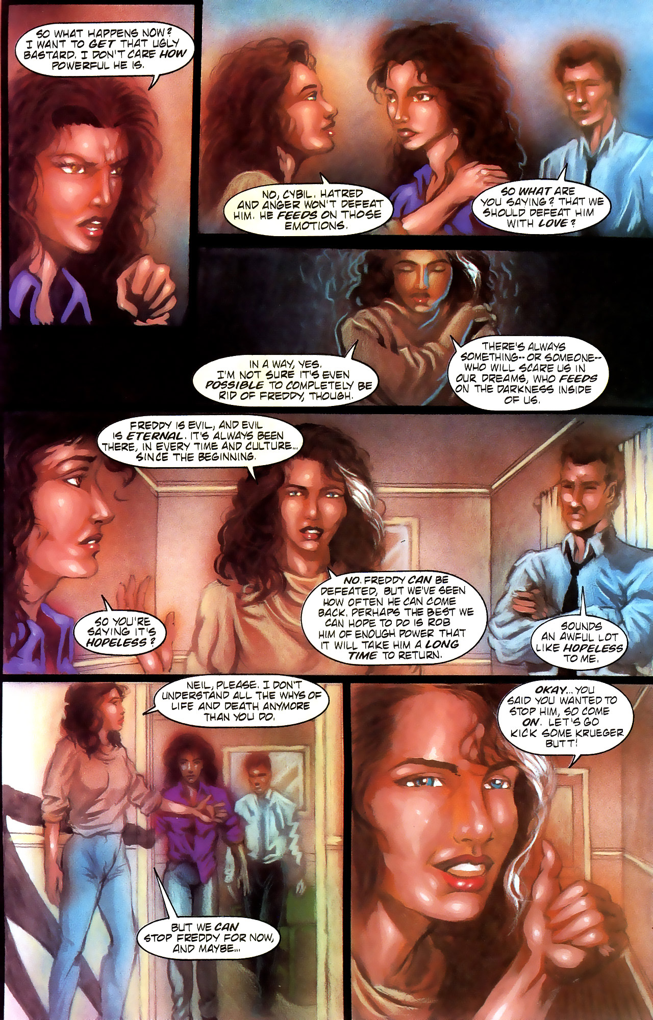 Read online Nightmares On Elm Street comic -  Issue #2 - 14
